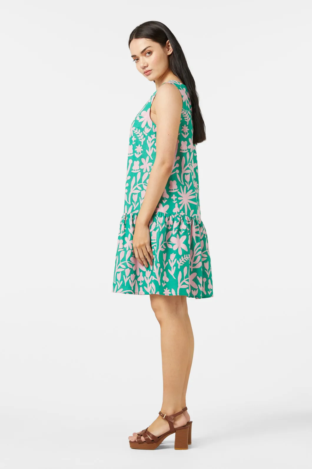 Della Floral Shift Dress