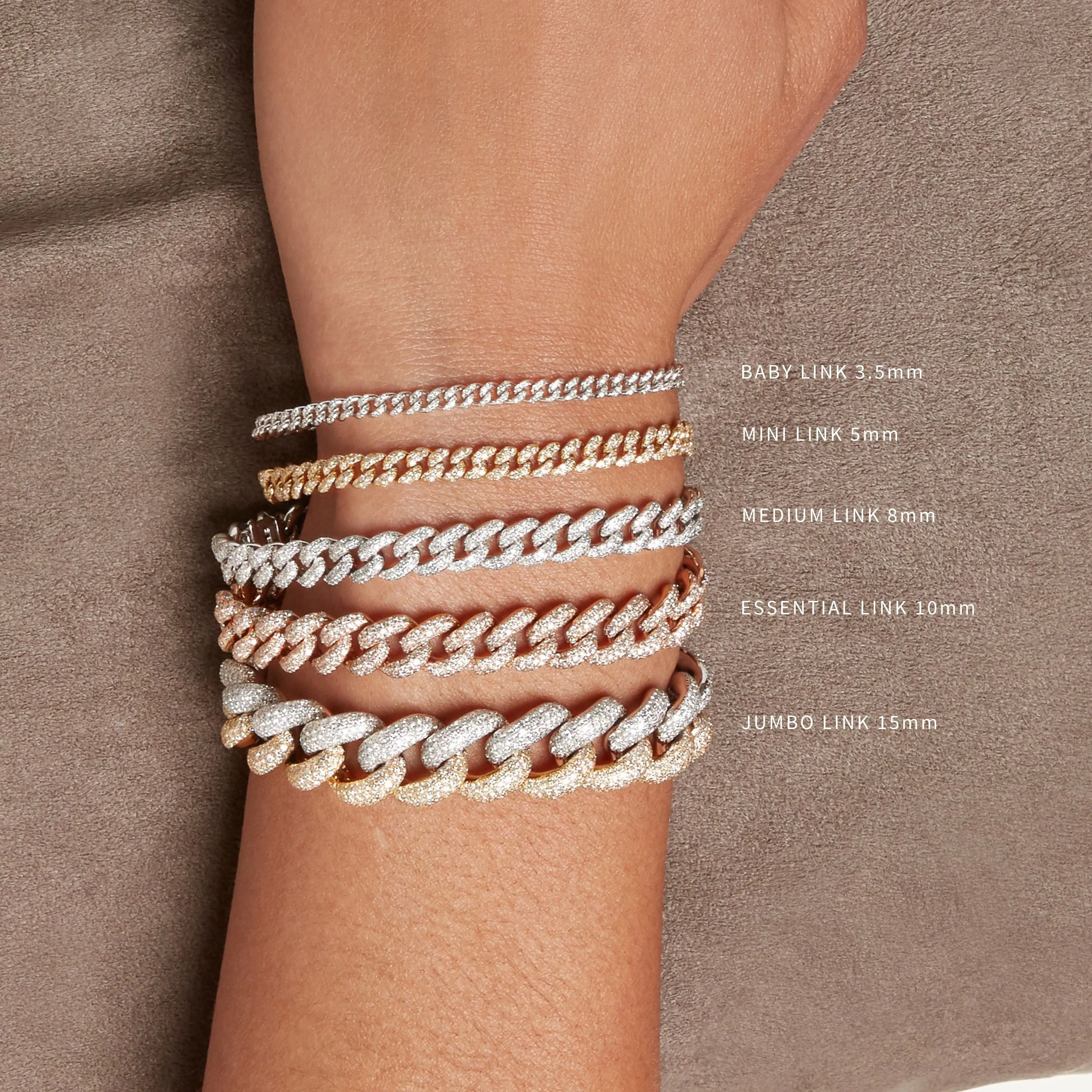 DIAMOND BAGUETTE ESSENTIAL LINK BRACELET