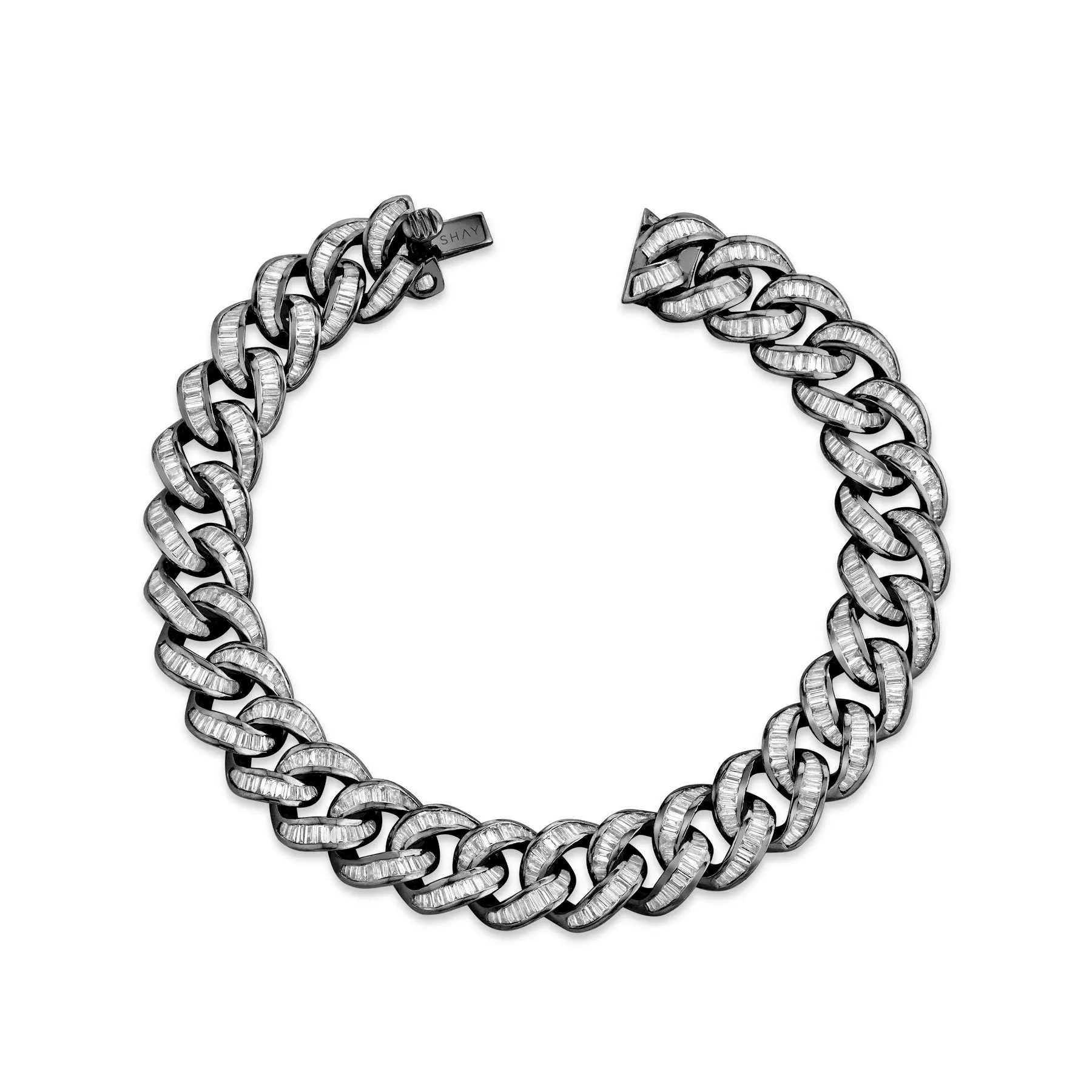 DIAMOND BAGUETTE ESSENTIAL LINK BRACELET