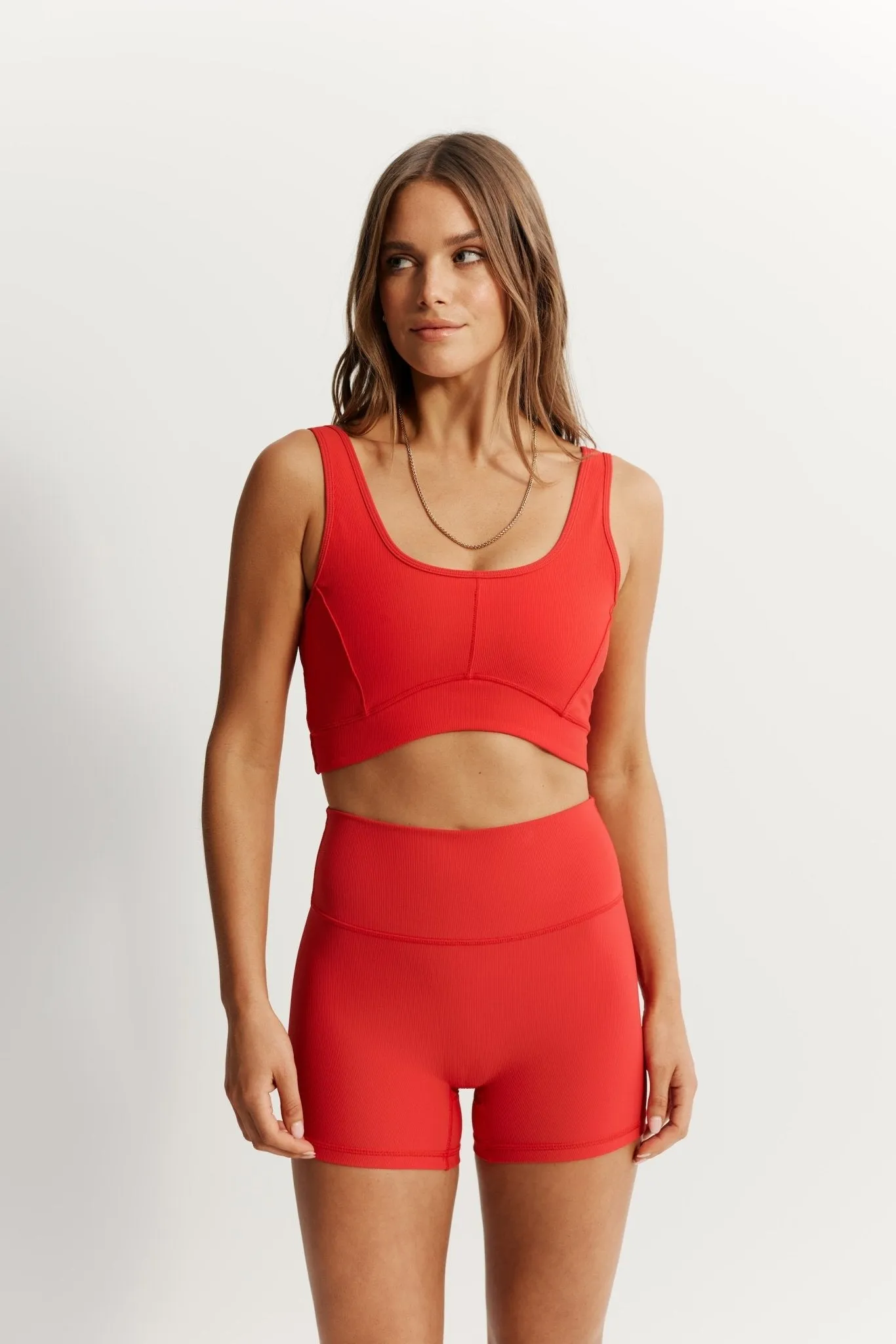 EcoRib Contour Sports Bra