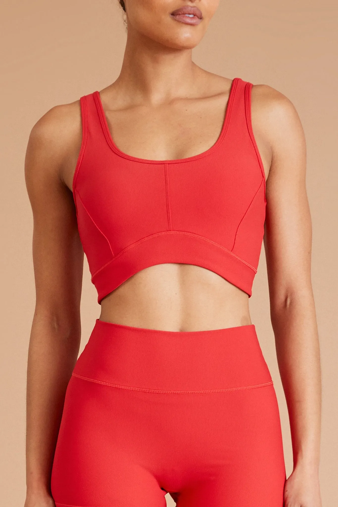 EcoRib Contour Sports Bra