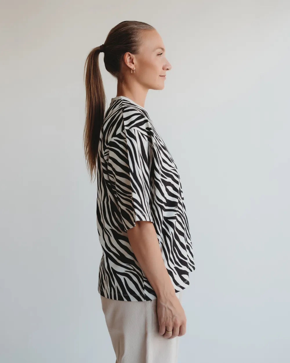 Elsie Zebra Print T-Shirt