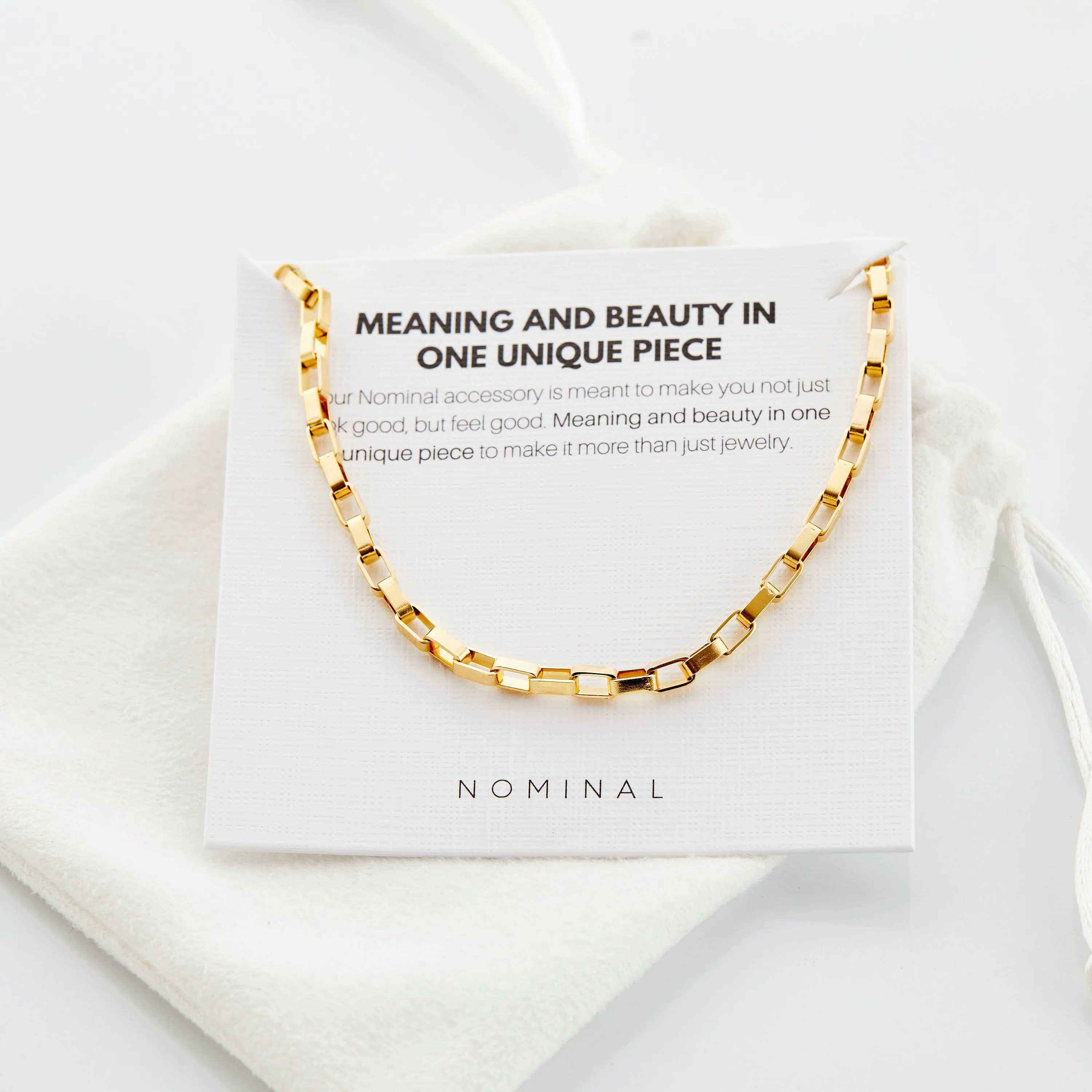 Essential Block Chain Necklace