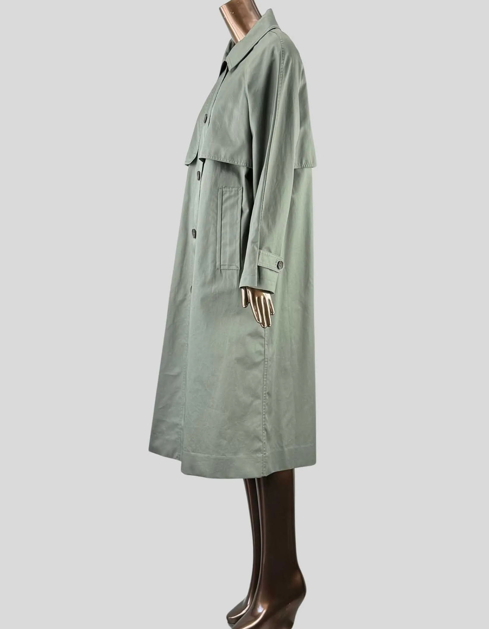 EVERLANE Long Mac Coat w/ Tags - Small