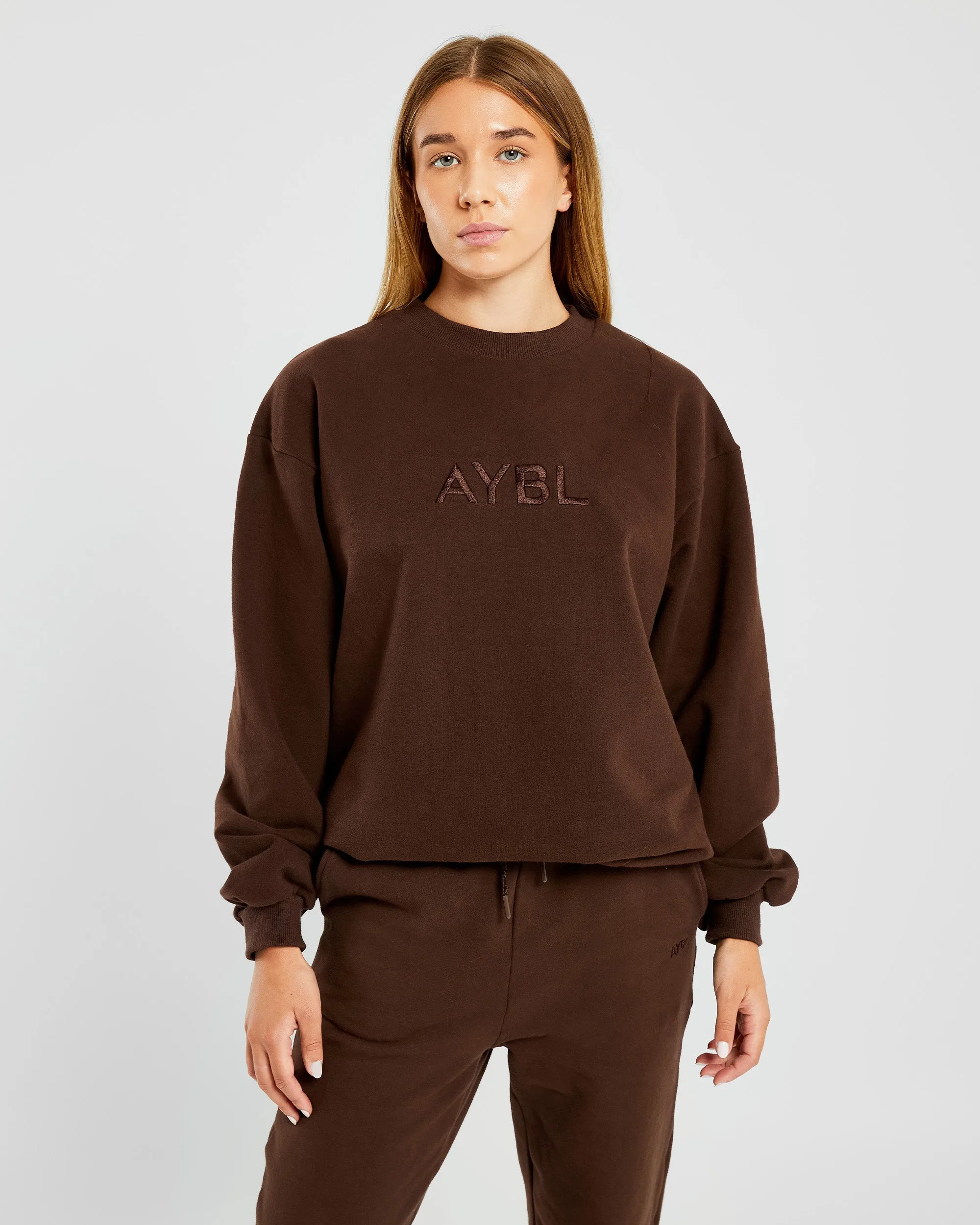 Everyday Relaxed Sweater - Brown