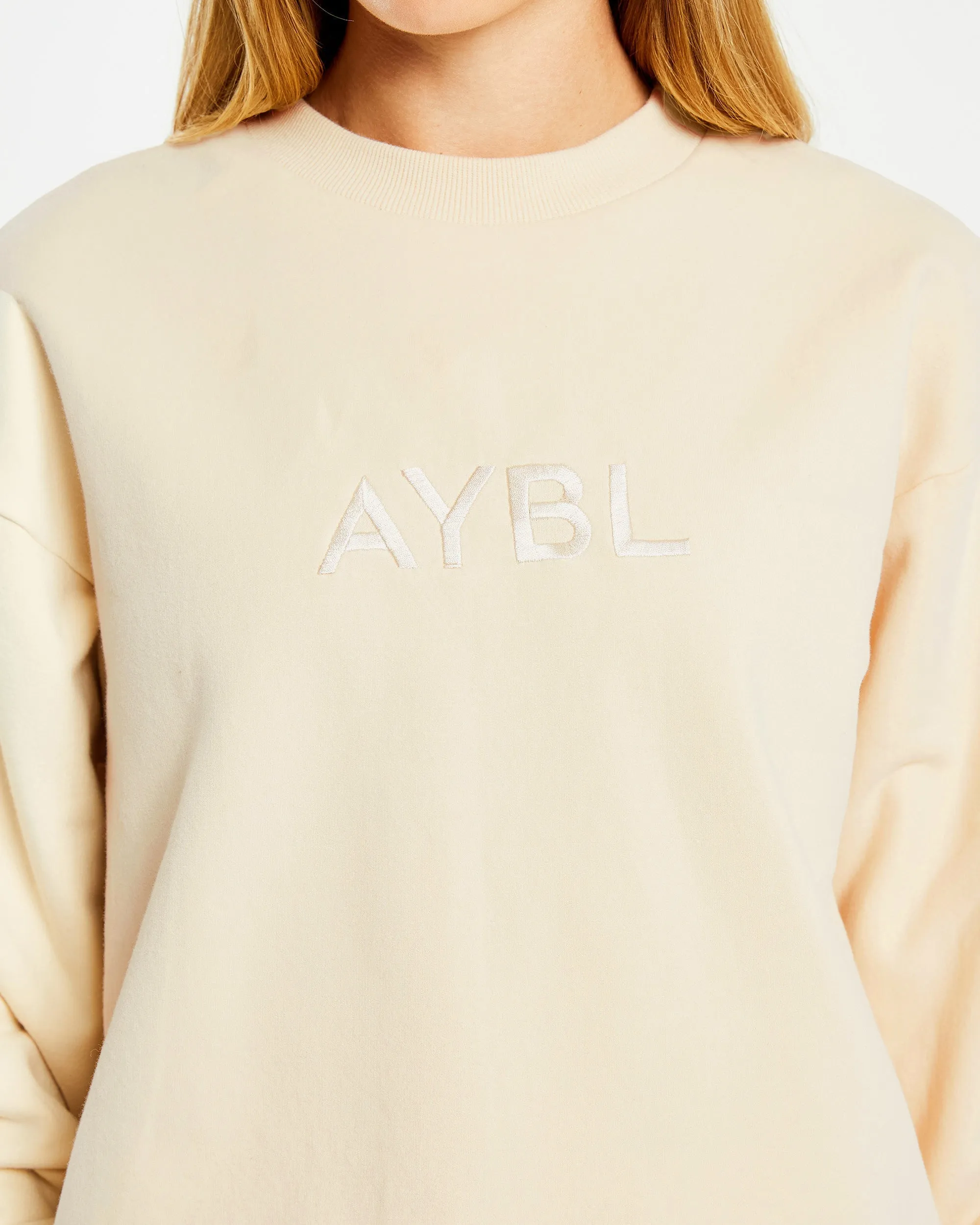 Everyday Relaxed Sweater - Cream