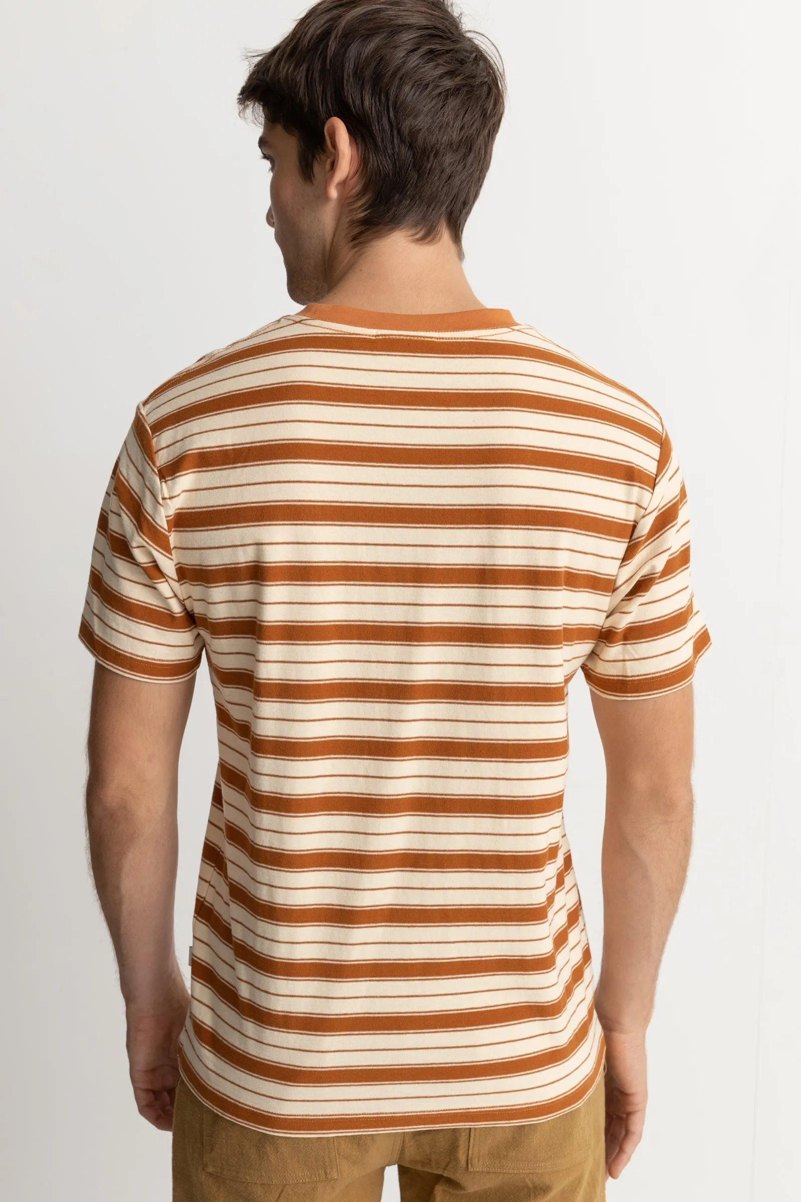 Everyday Stripe Ss T-Shirt Cedar