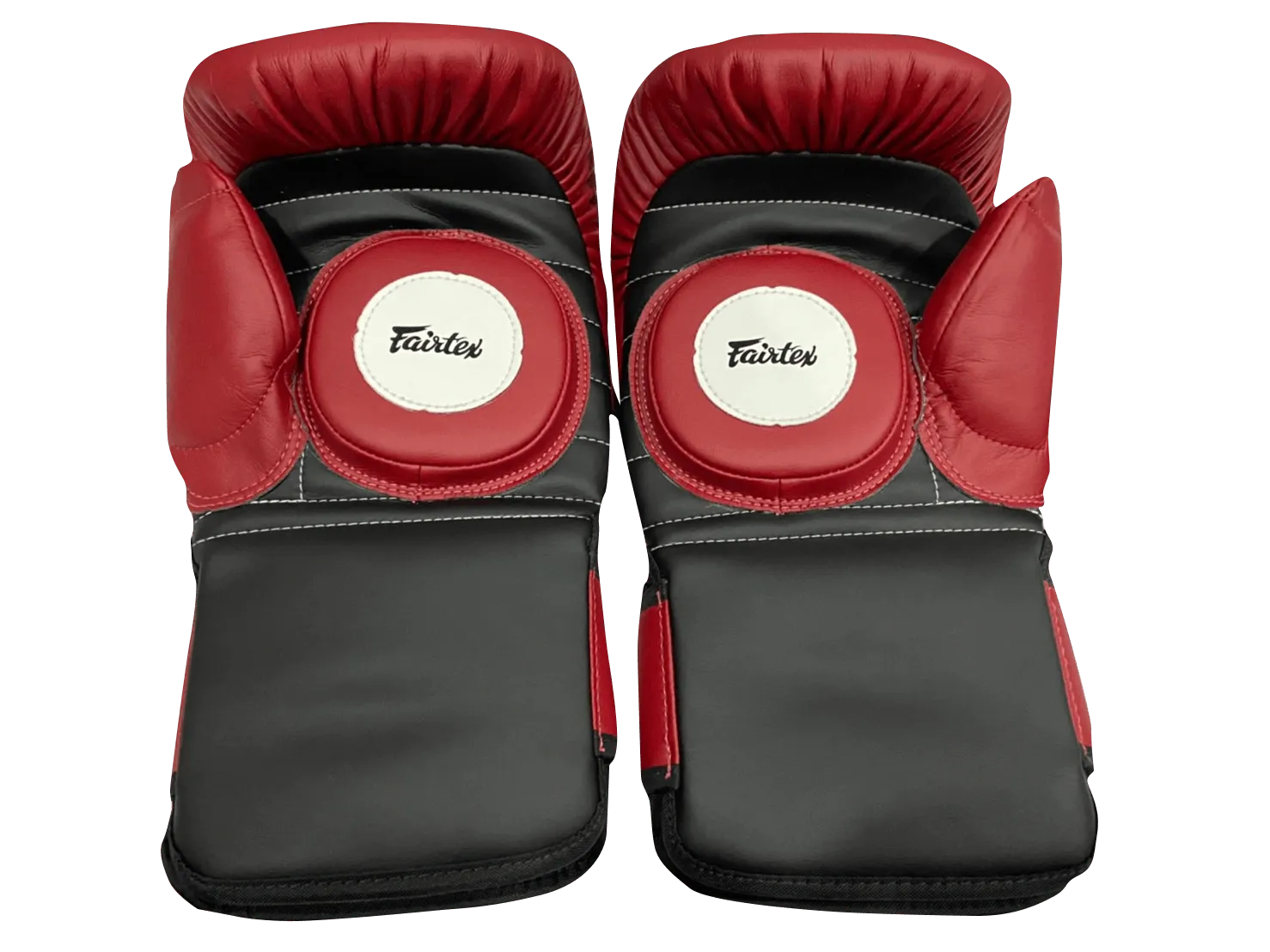 Fairtex  Coach Sparring Gloves BGV13 Red Black