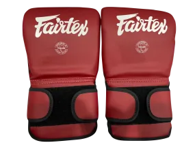 Fairtex  Coach Sparring Gloves BGV13 Red Black