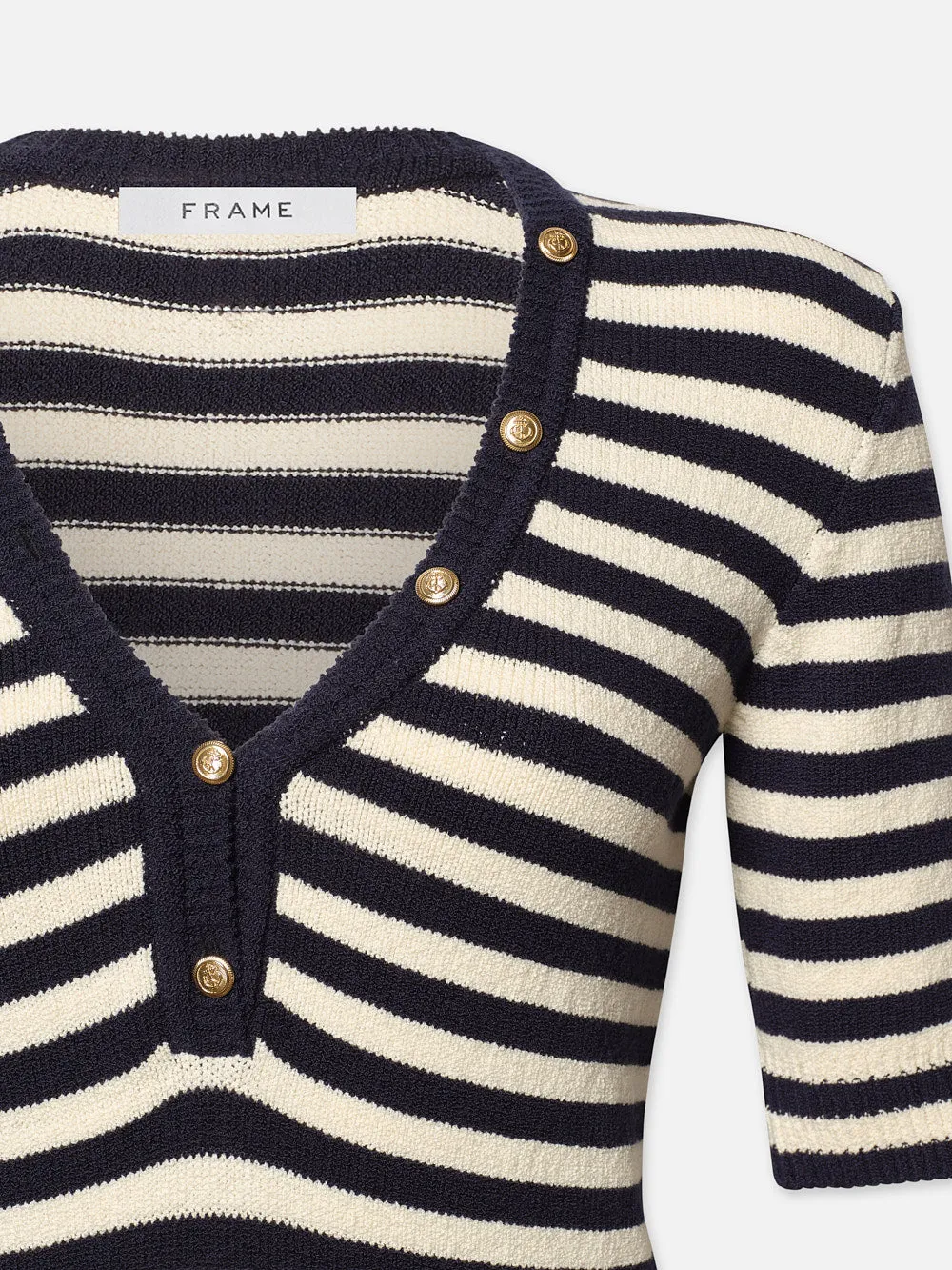 Femme Mariner Sweater -- Navy Multi