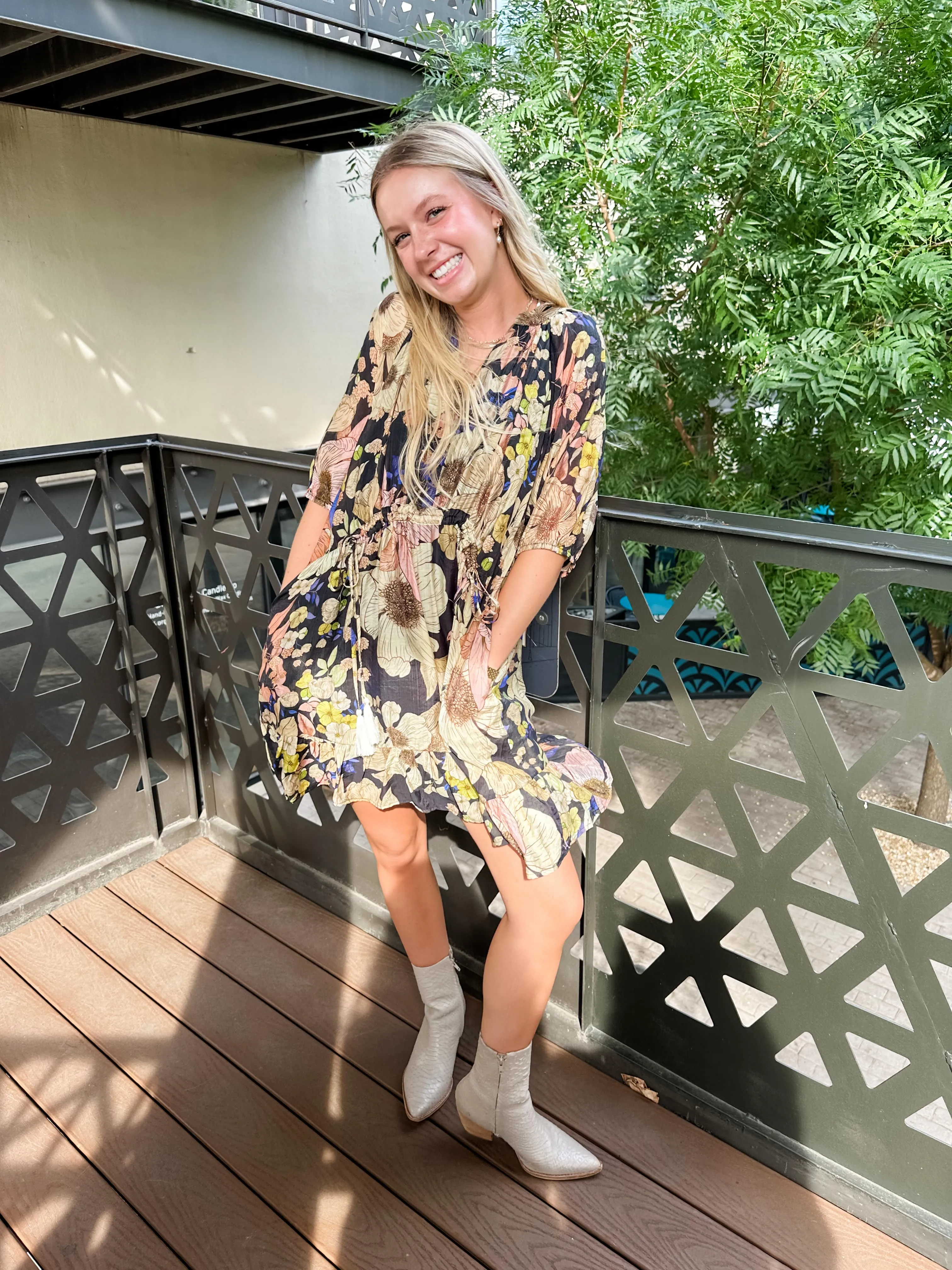 Floaty Floral Dress