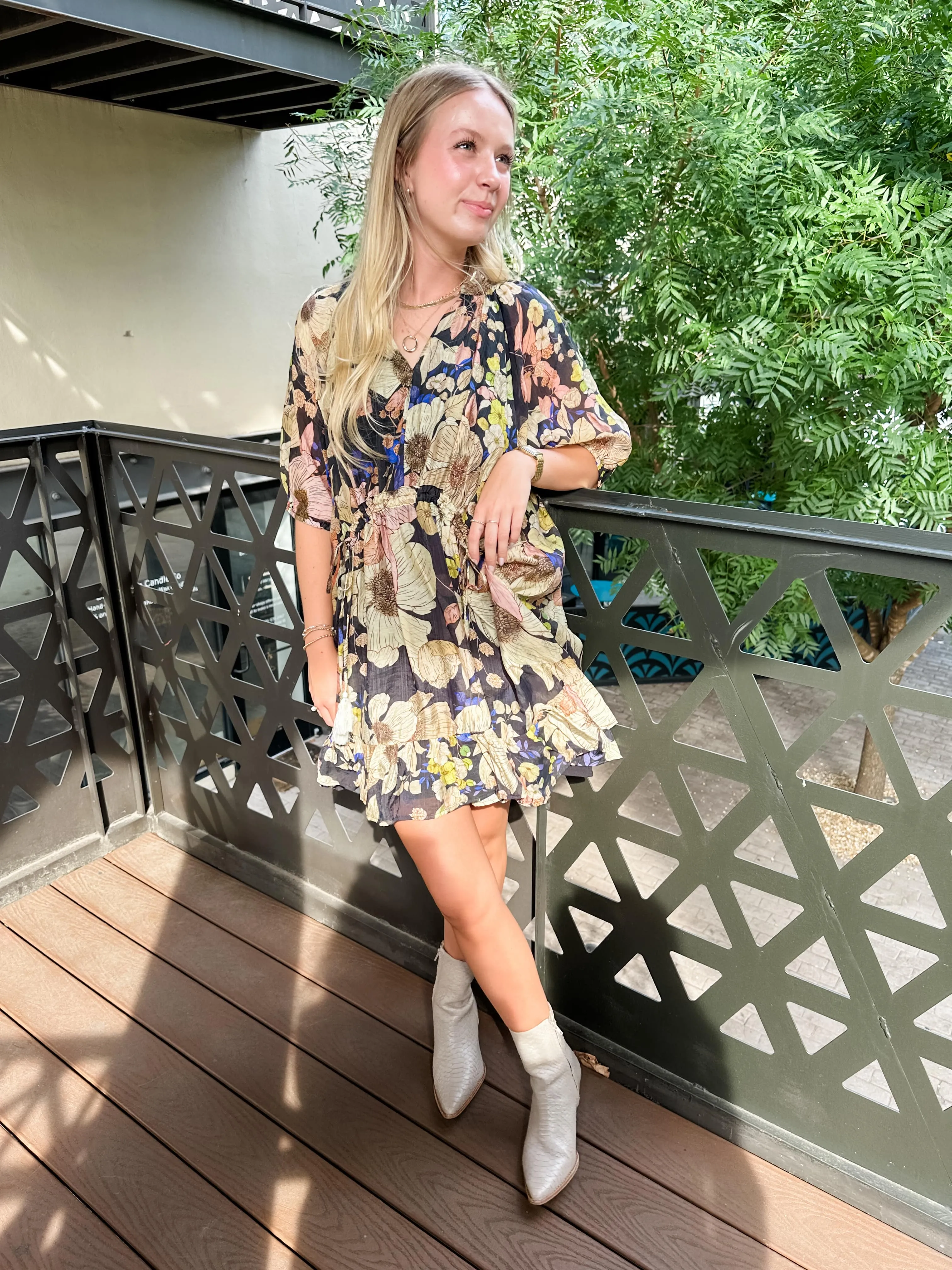 Floaty Floral Dress