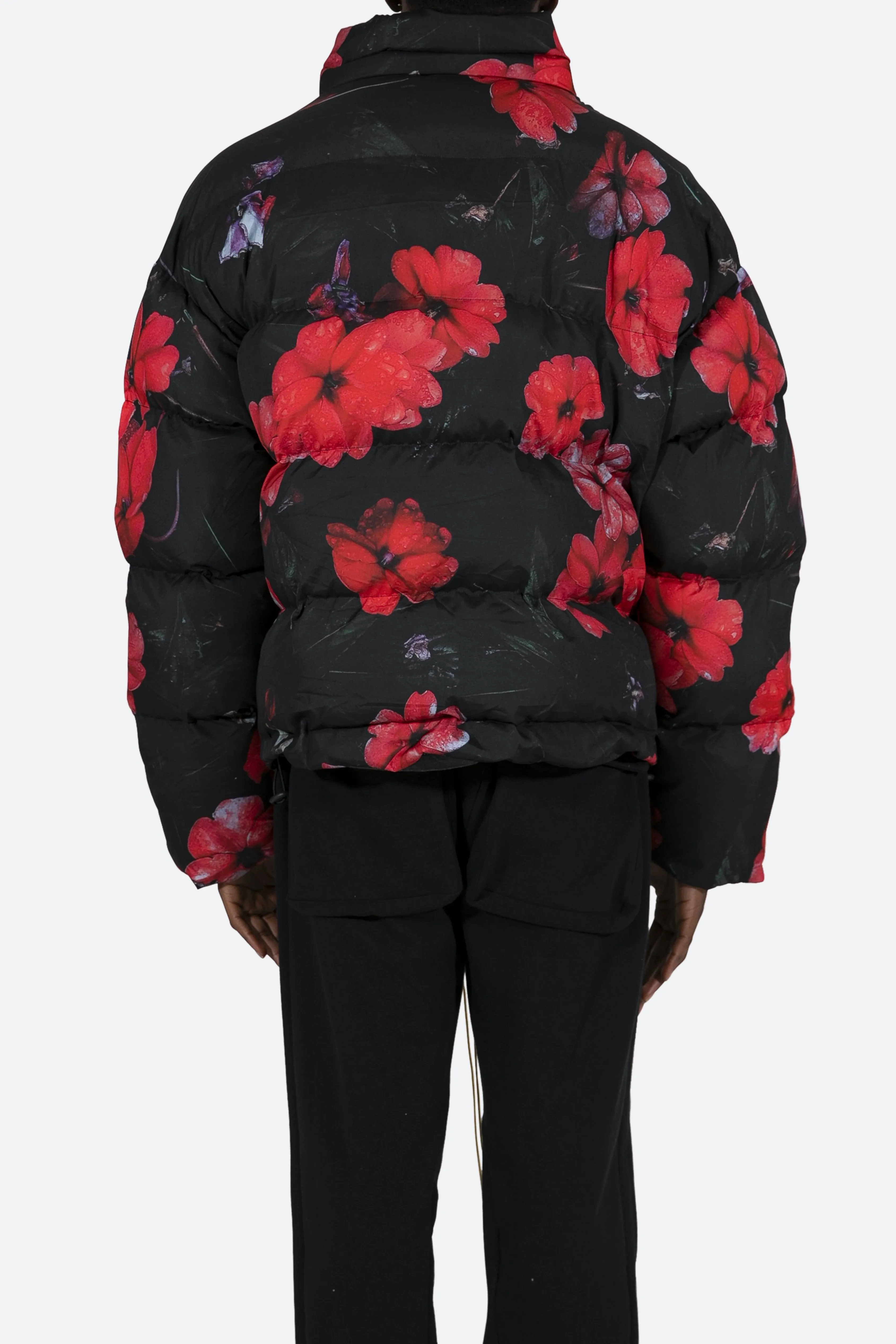 Floral Puffer Jacket - Multi