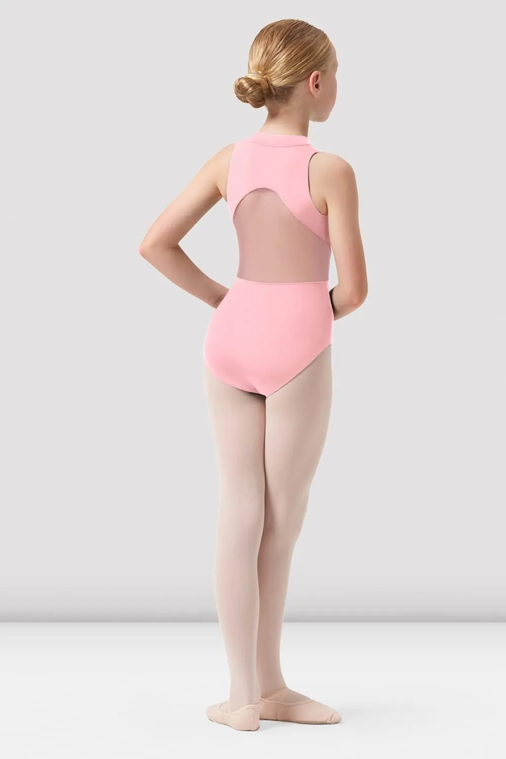 Girls Nyla Zip Front Leotard