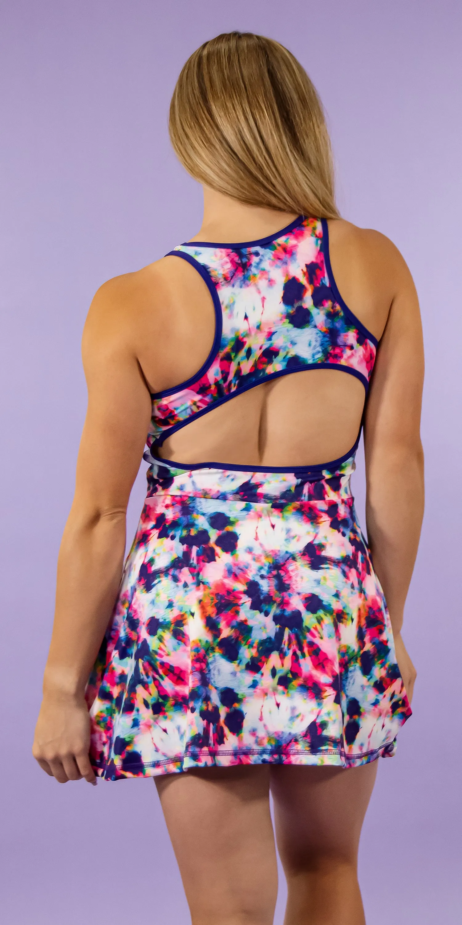 Glorious Tie Dye - Cutout Dress