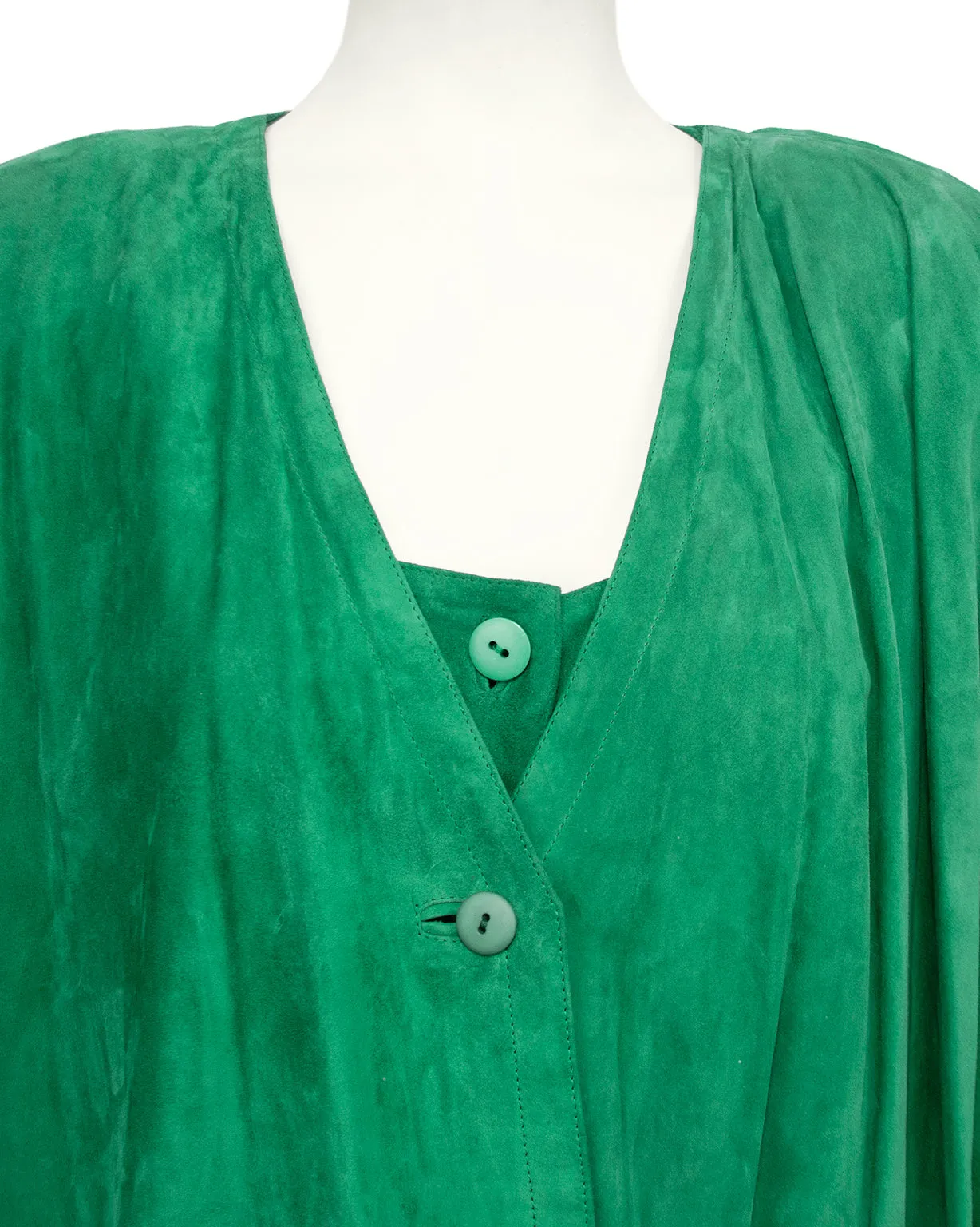 Green Suede Ensemble