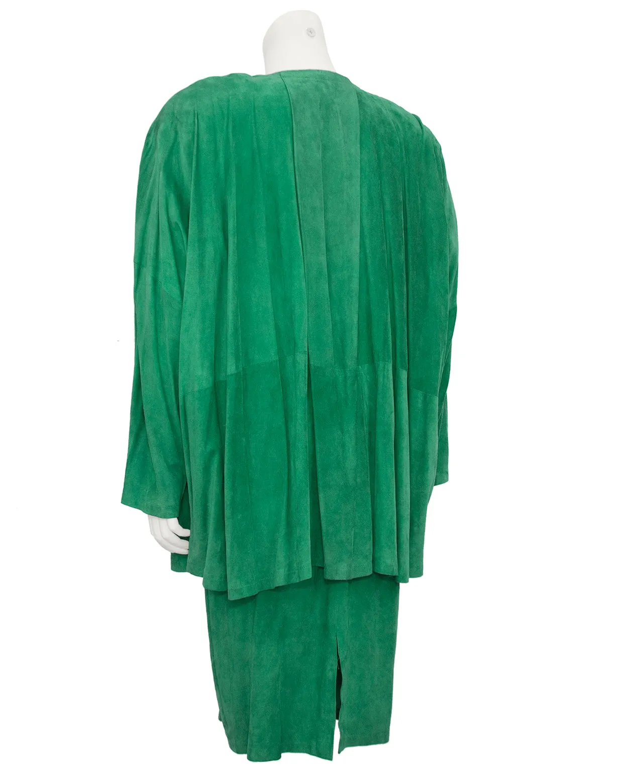 Green Suede Ensemble