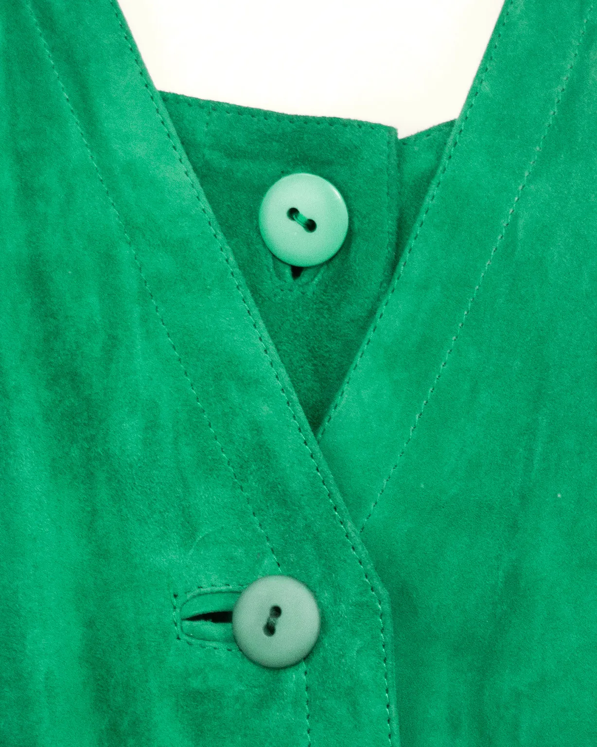 Green Suede Ensemble