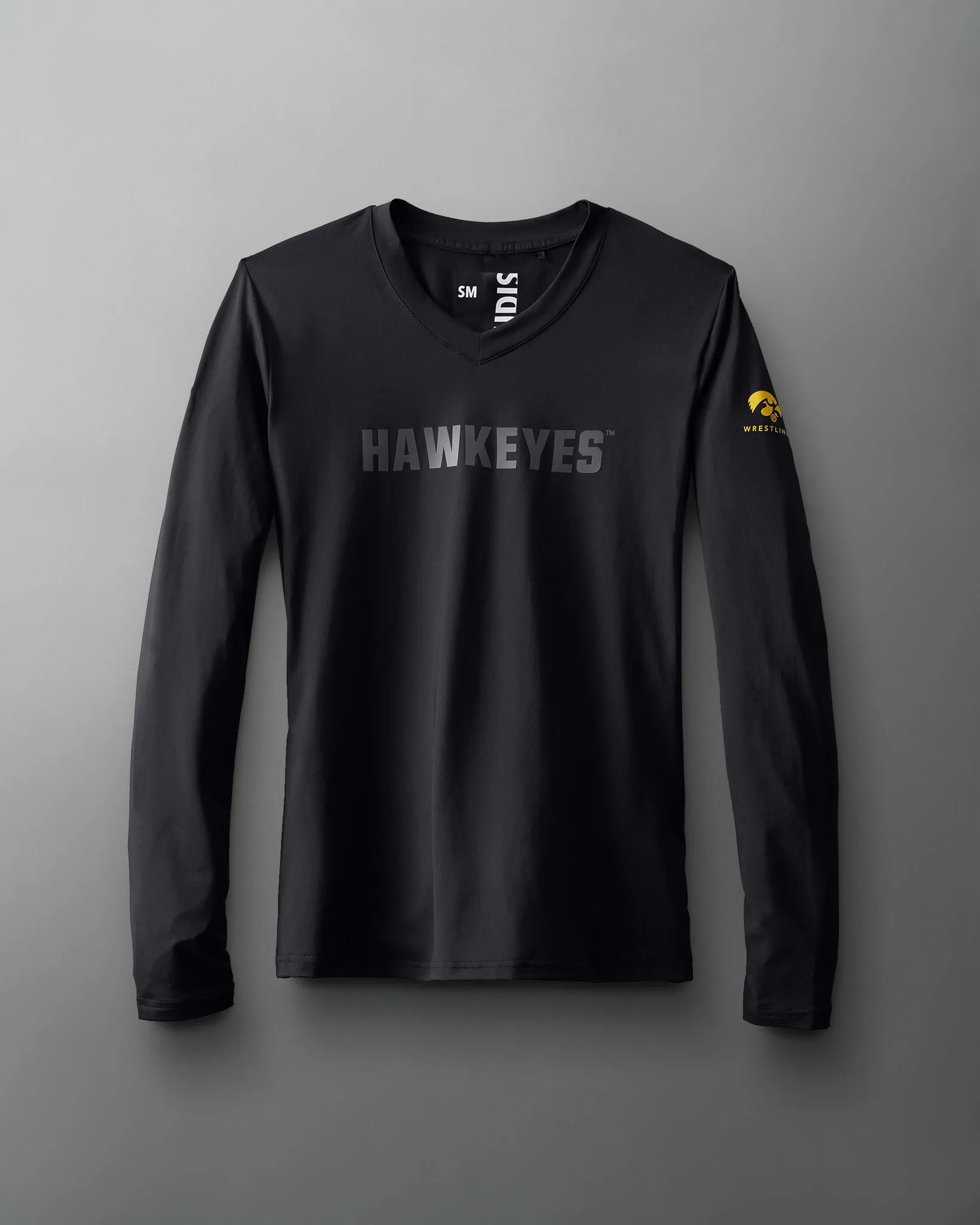 Hawkeyes Performance Stretch Women's V-Neck Long Sleeve