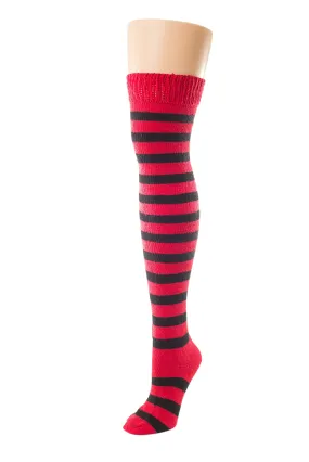 Heavyweight Horizontal Striped Cotton Stockings