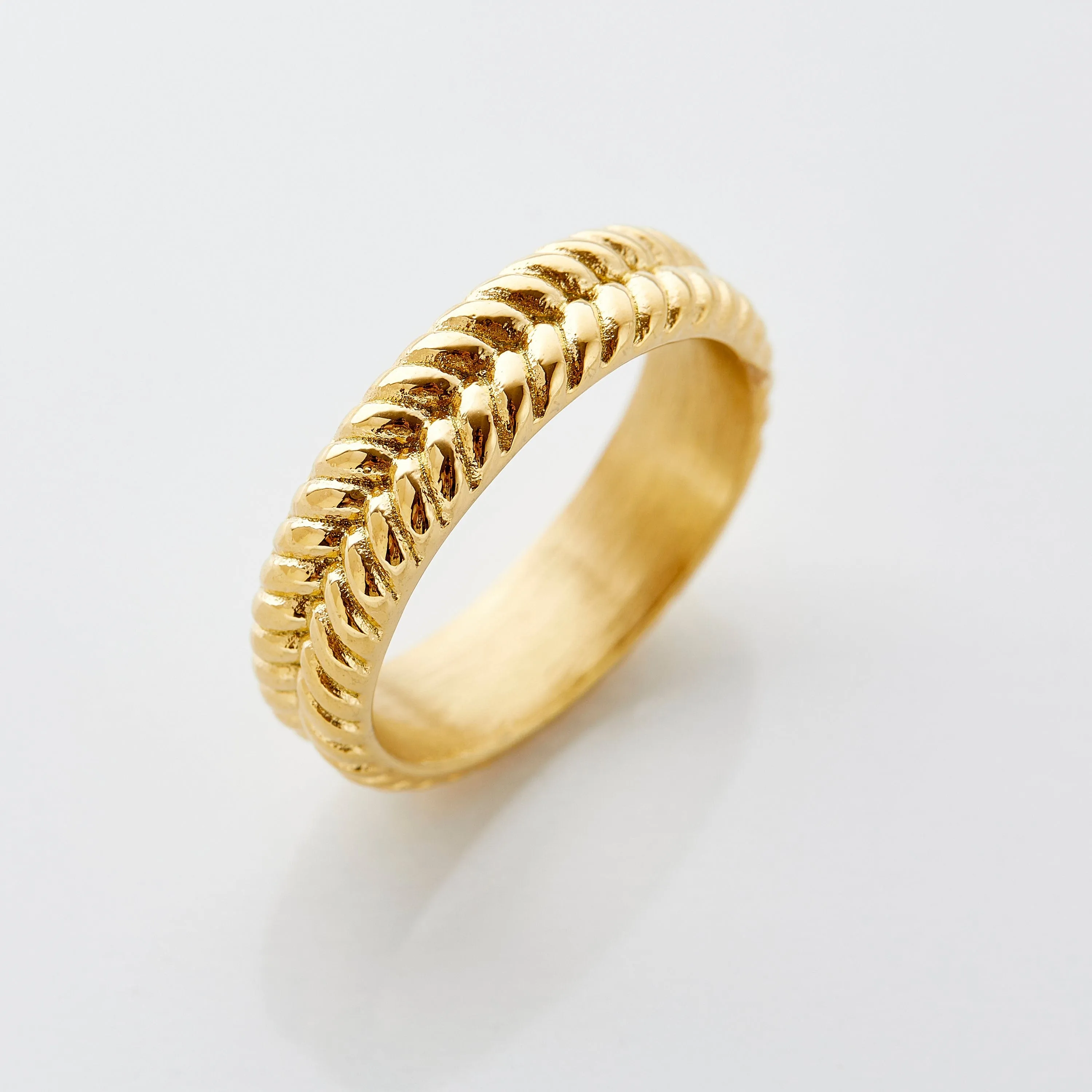 Herringbone Ring