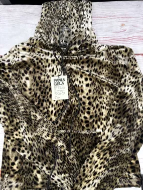 Jacket Other By Clothes Mentor In Animal Print, Size: Petite   Small