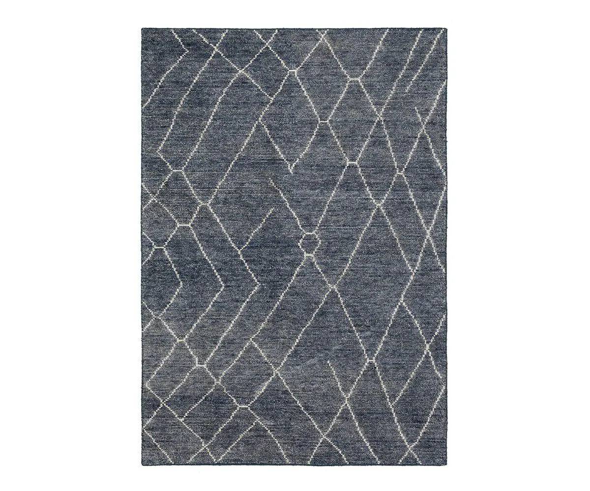 Karastan Tangier Spartel Rug - Blue Steel