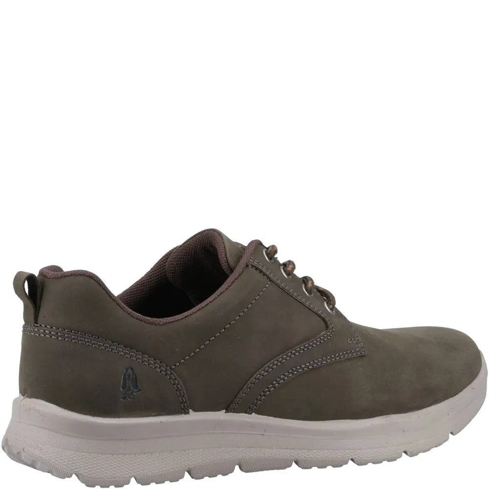 Khaki Fergus Lace Up Trainers