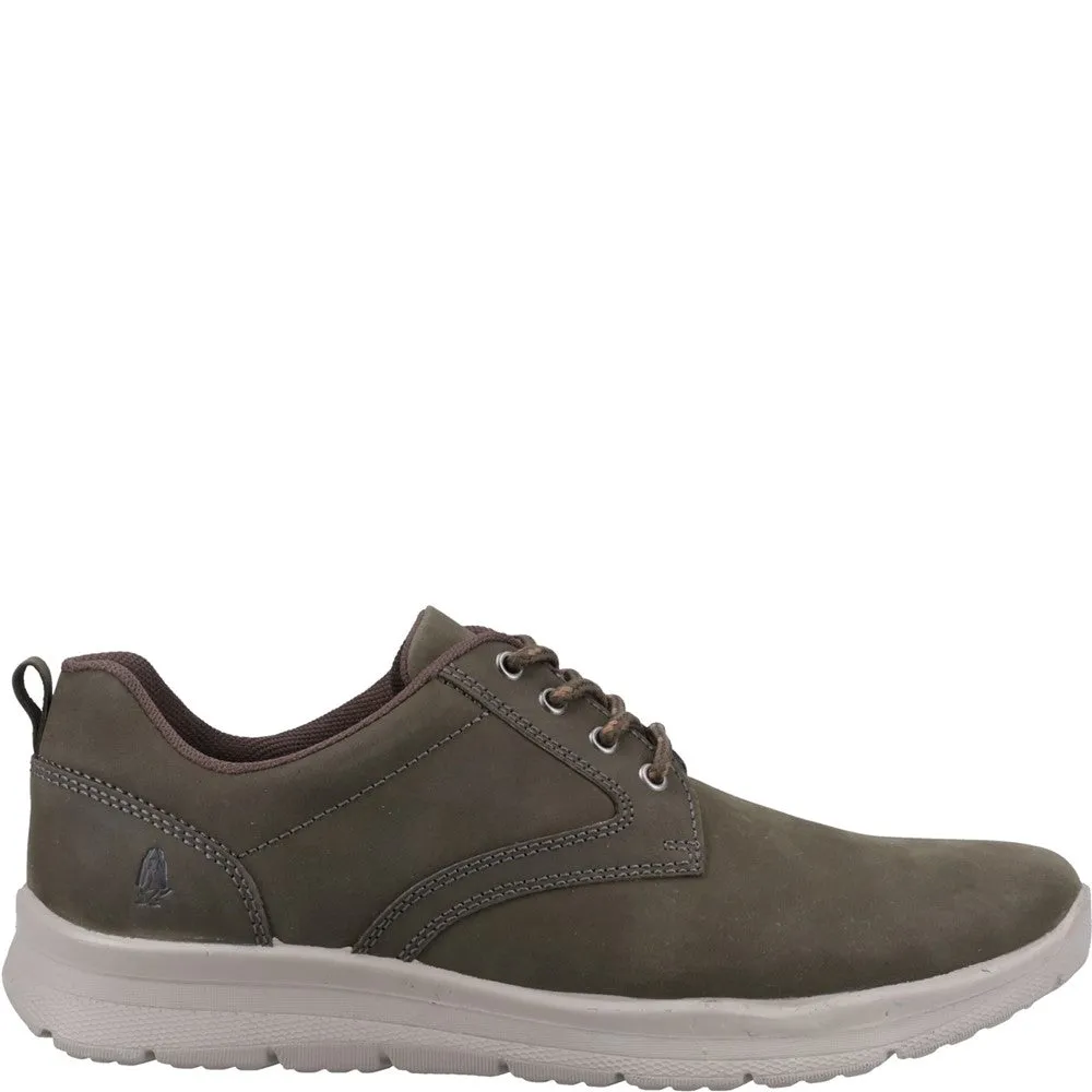 Khaki Fergus Lace Up Trainers