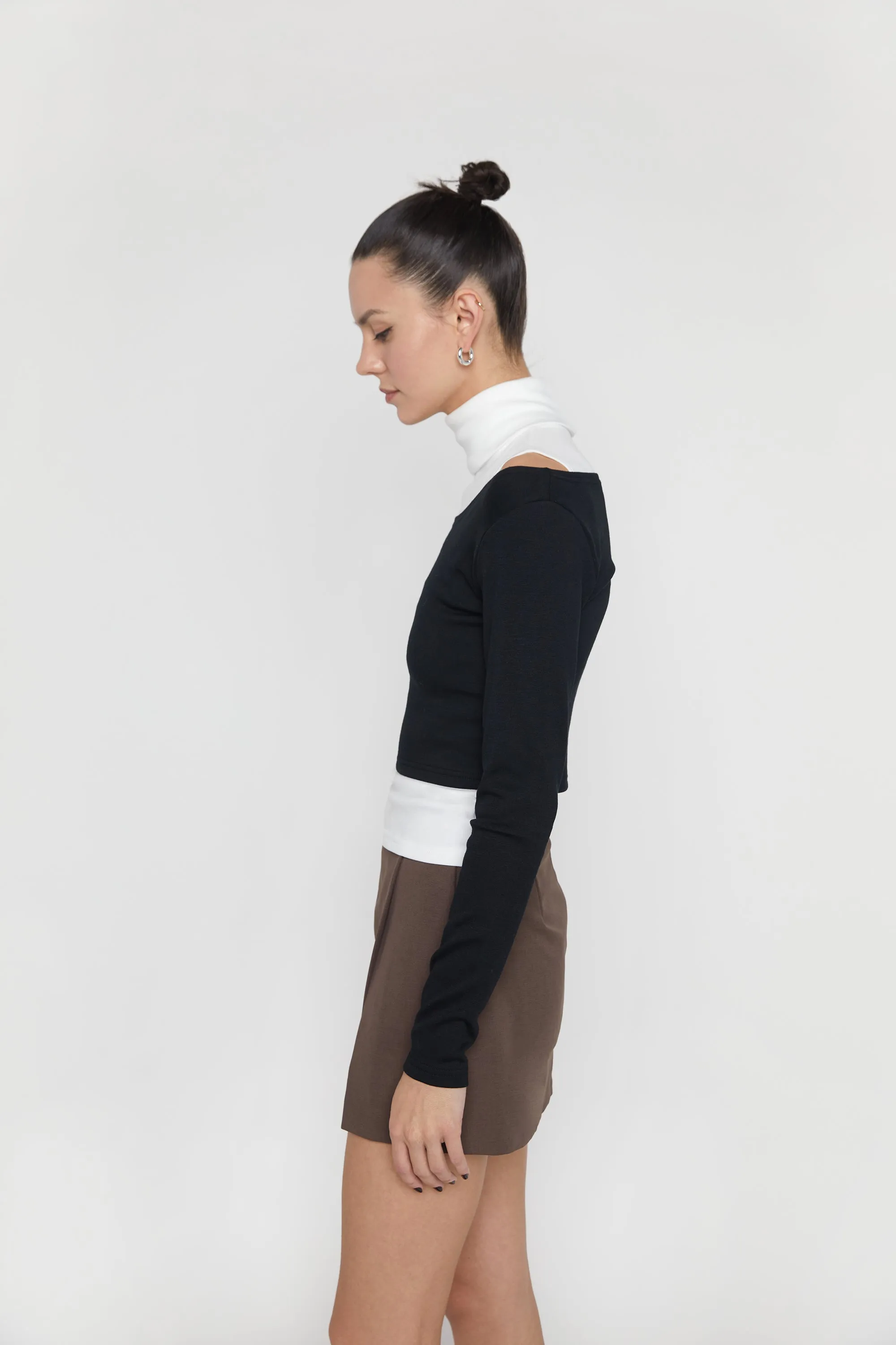 LAYERED TEE AND LONG SLEEVE TOP