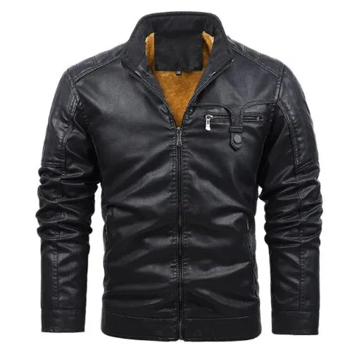 Leather Coat Jackets For Mens Winter Coats Man Men's Sports Sweat-shirts Parkas Down Light Vintage Hooded Golf Wear Clothing Hot