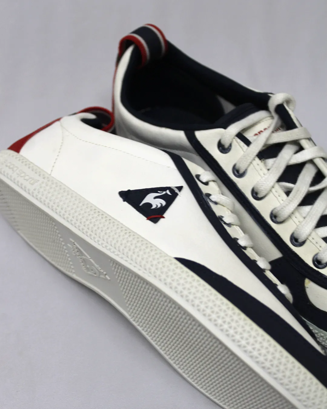 Lecoq Sportif Provencale White Navy