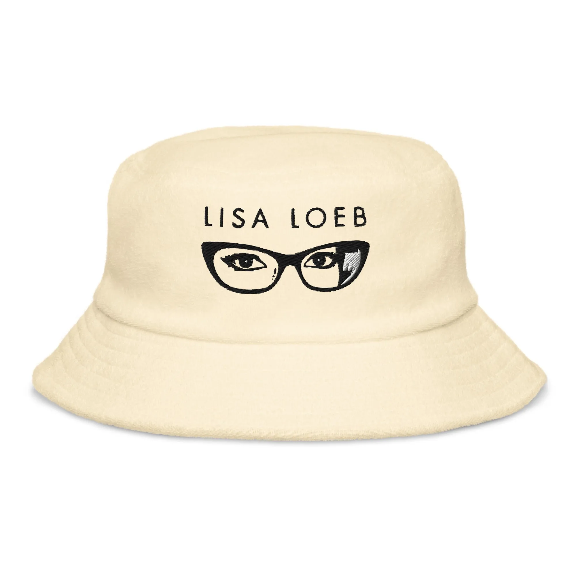 Lisa Loeb Unstructured Terry Cloth Bucket Hat