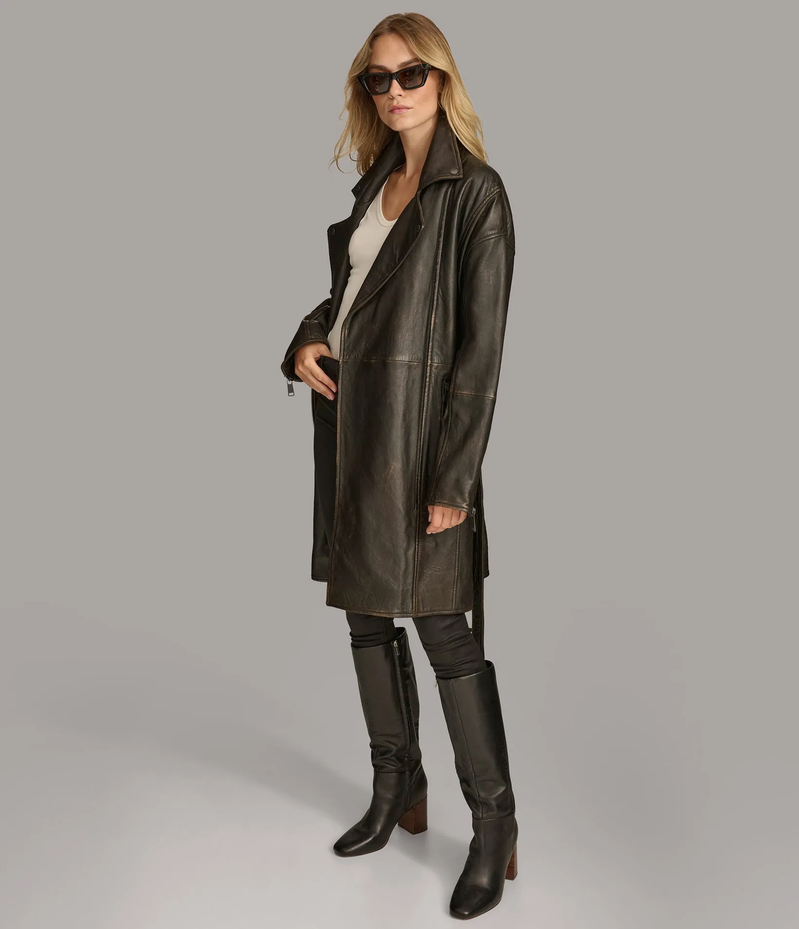 Liv Washed Moto Trench