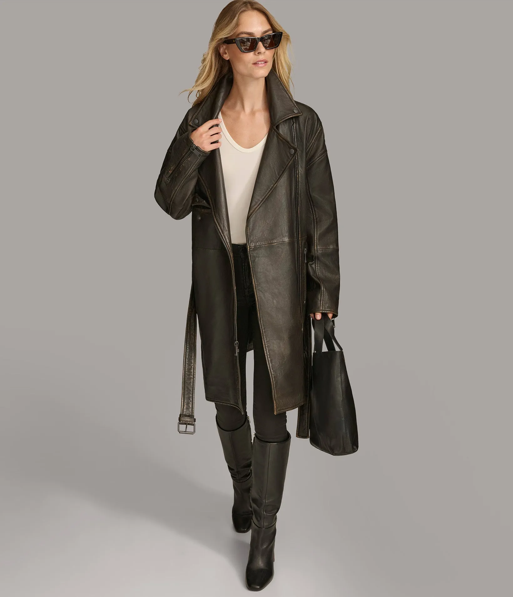 Liv Washed Moto Trench