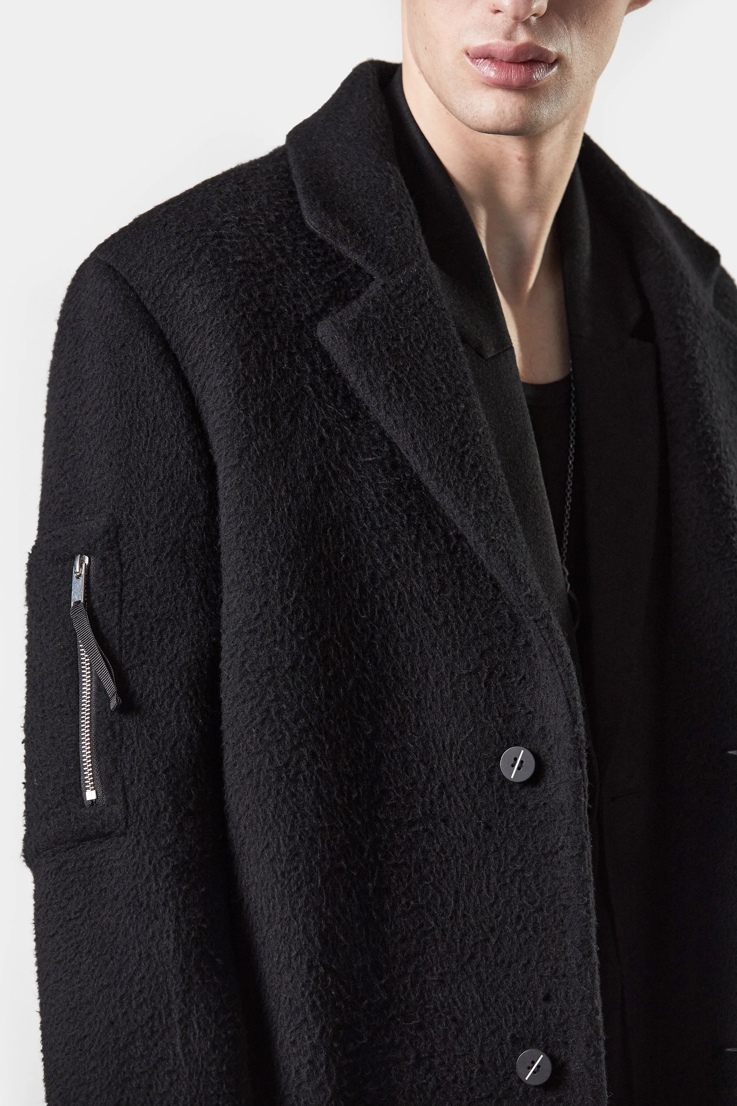 Long wool coat