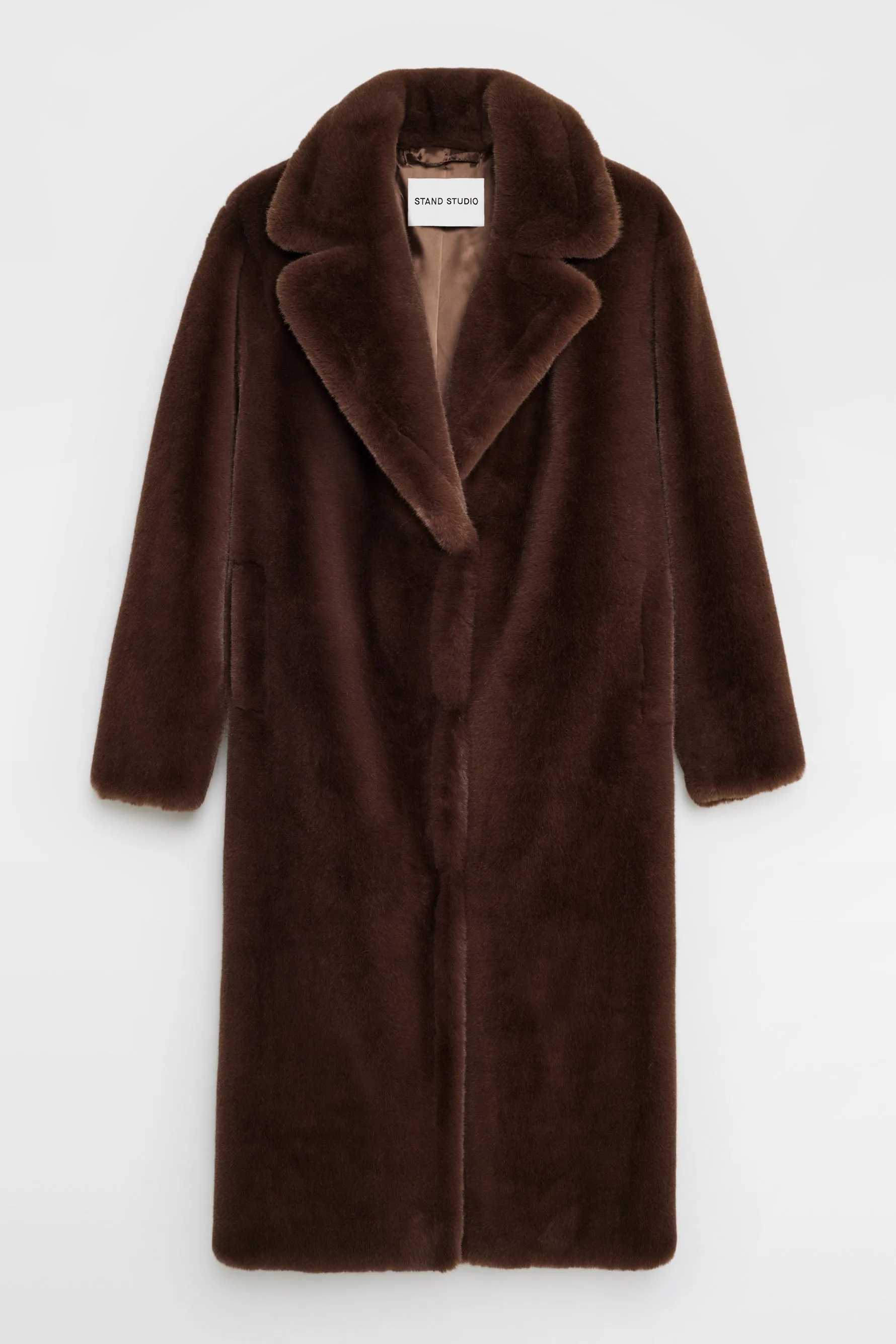 Maria Coat - Ebony Brown