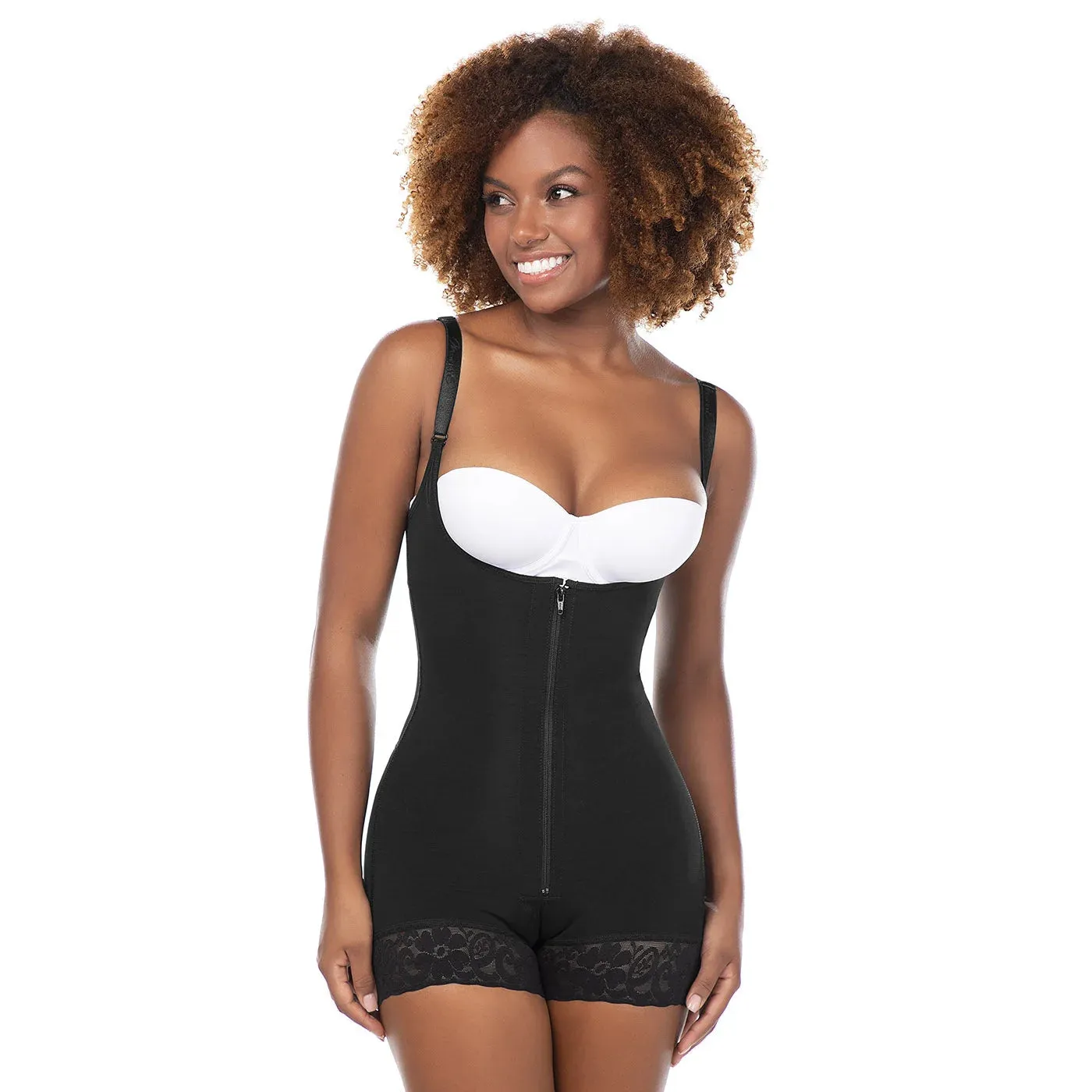 MARIAE FPF5530 Faja Colombiana Postpartum & Daily Use Tummy Control Shapewear Bodysuit