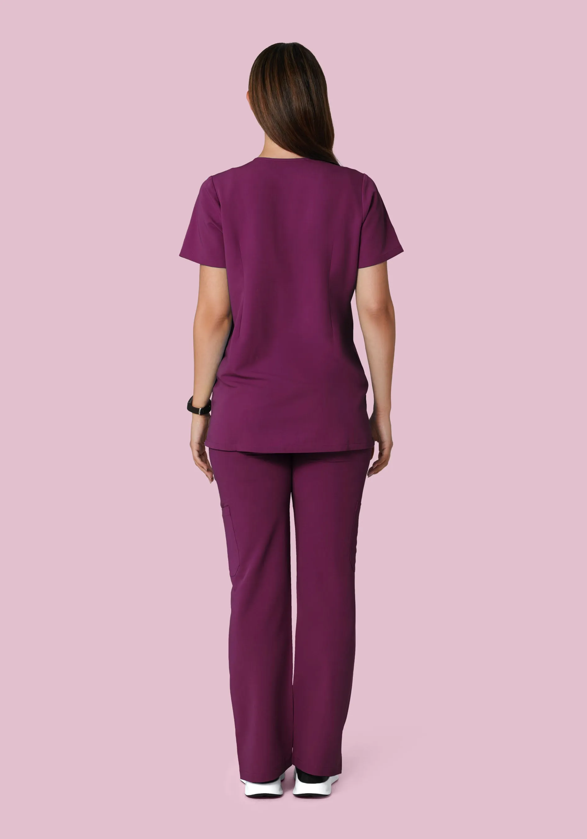 Maternity Cargos Plum