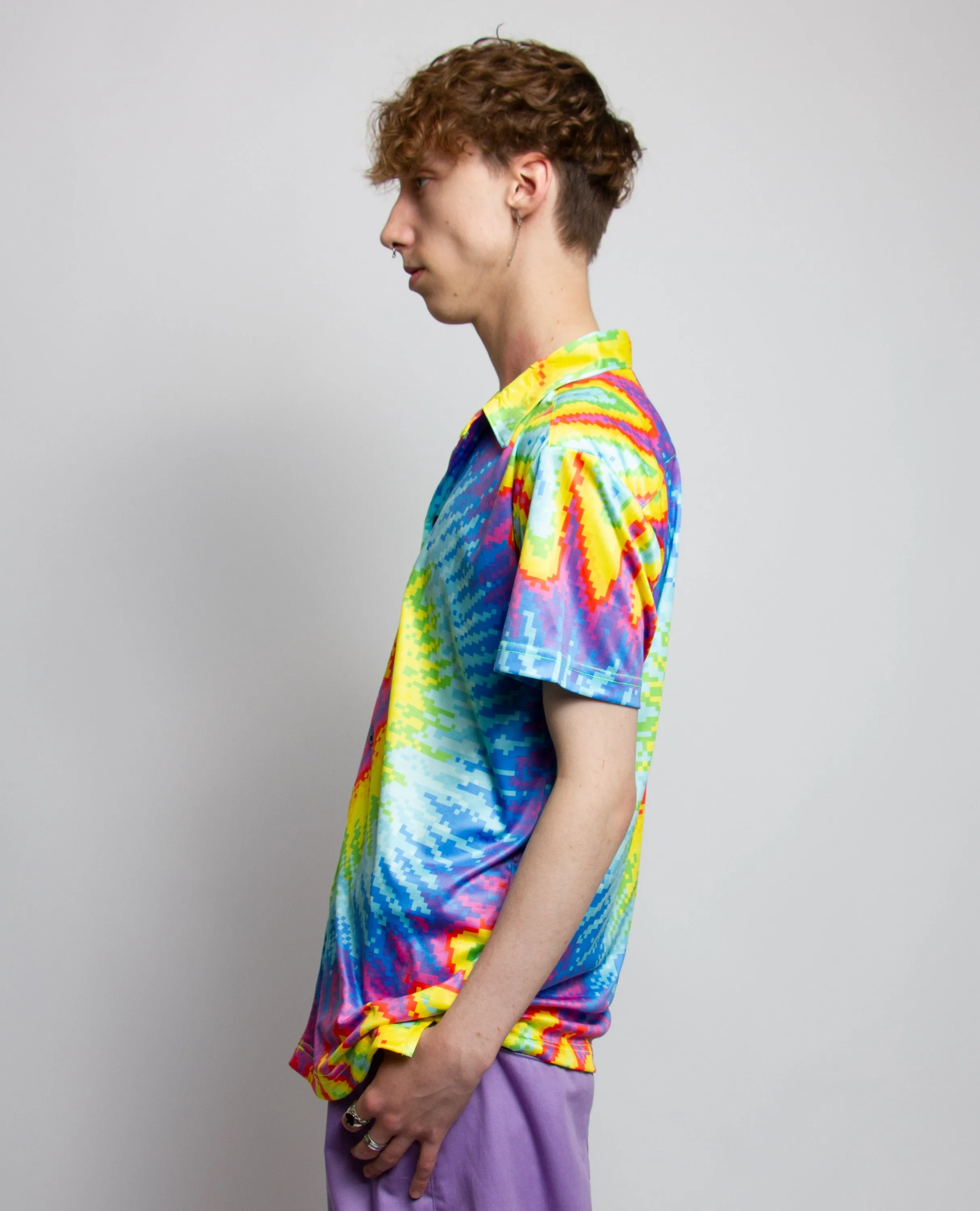 MENS SHIRT TIE DYE