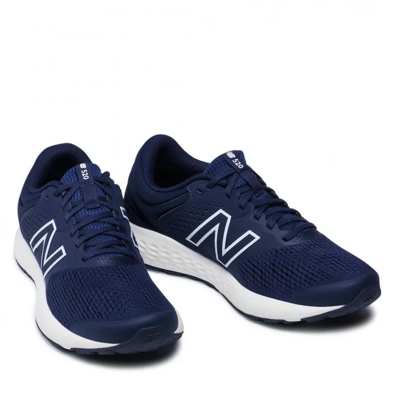 Men's Wide Fit New Balance M520CN7 Walking & Running Trainers - Navy Black