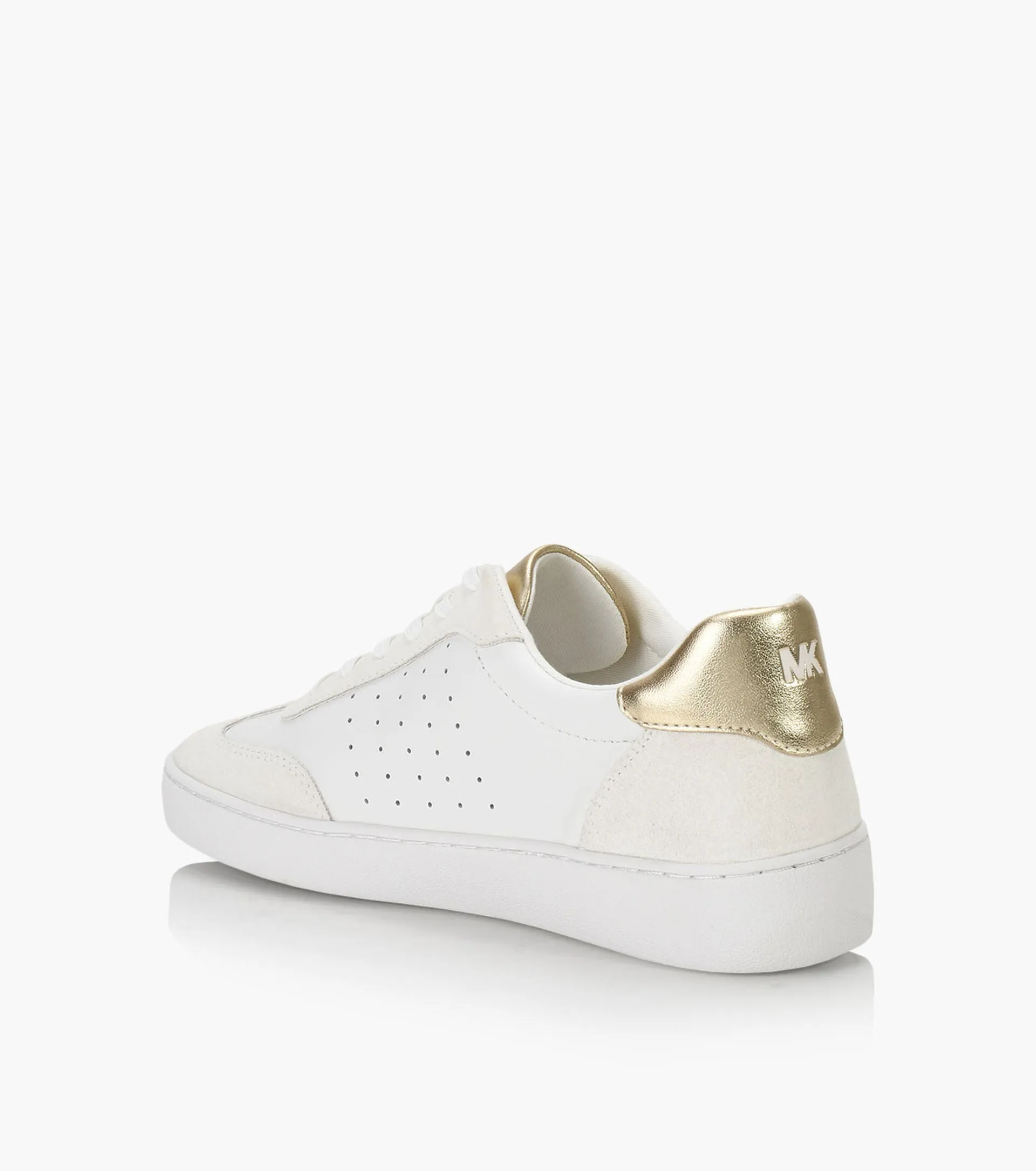 Michael Kors - Scotty Laceup White/Gold