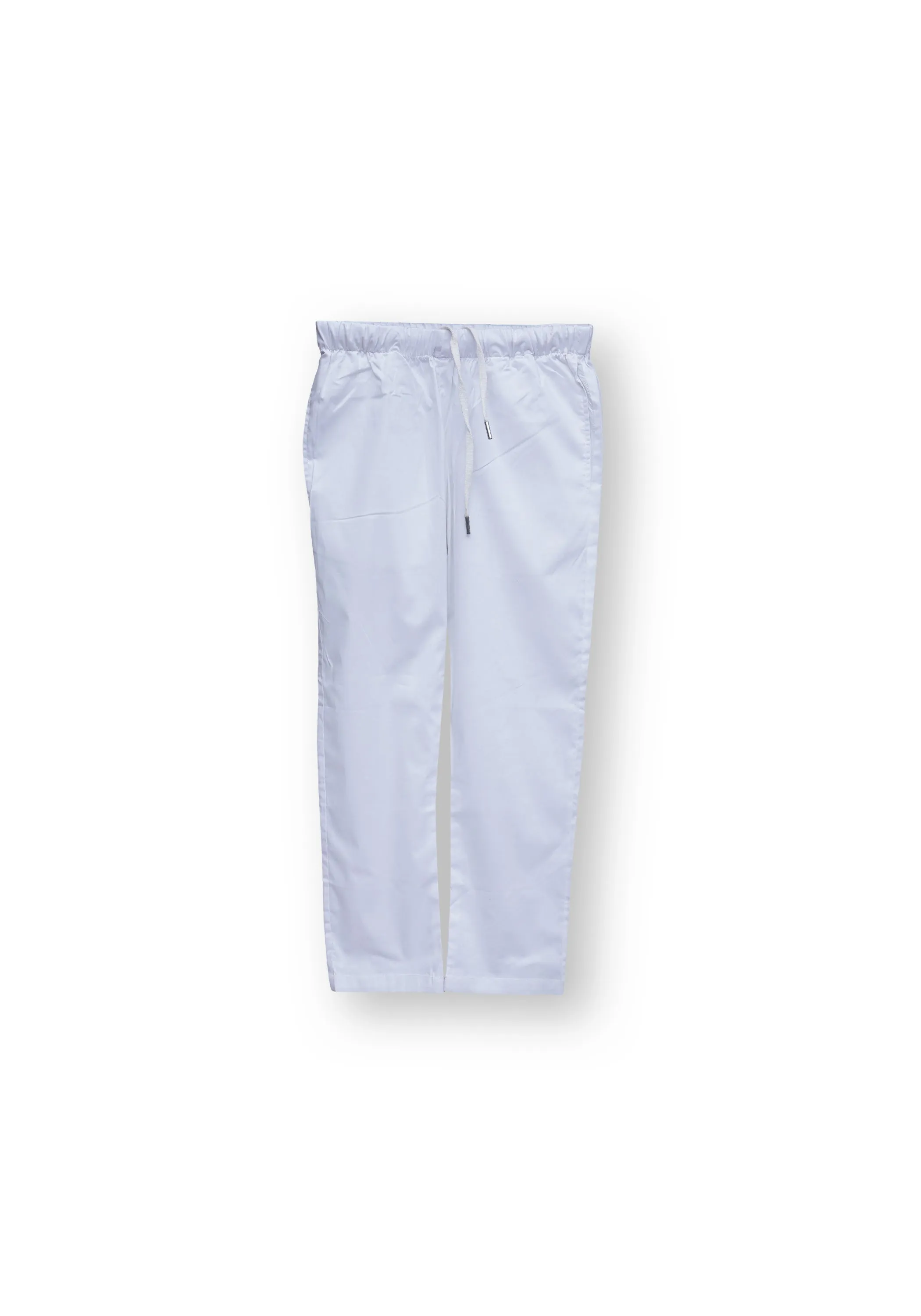 Mini Boy White Basic Trousers