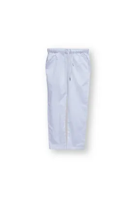 Mini Boy White Basic Trousers