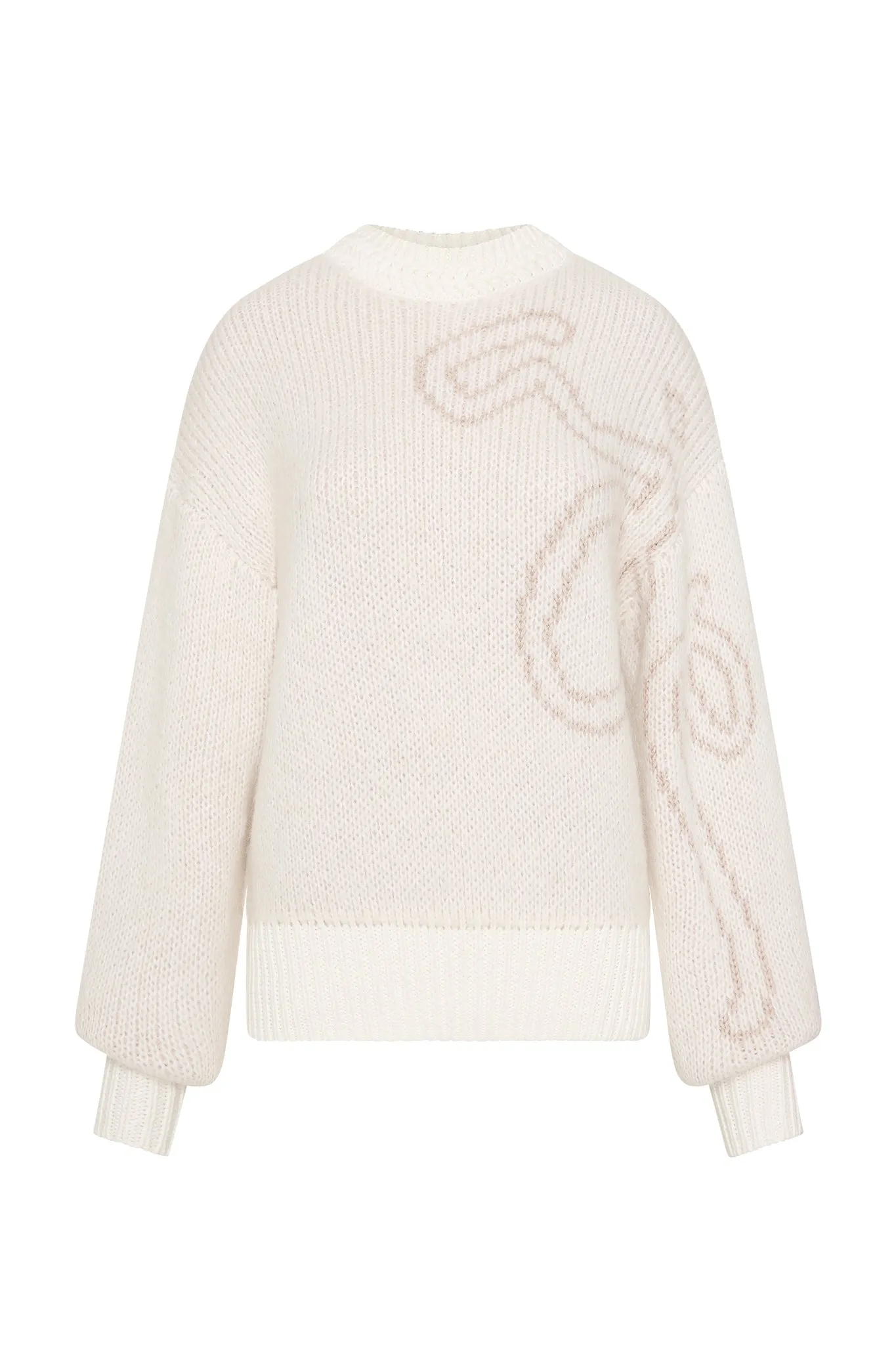 Nora Logo Jacquard Jumper