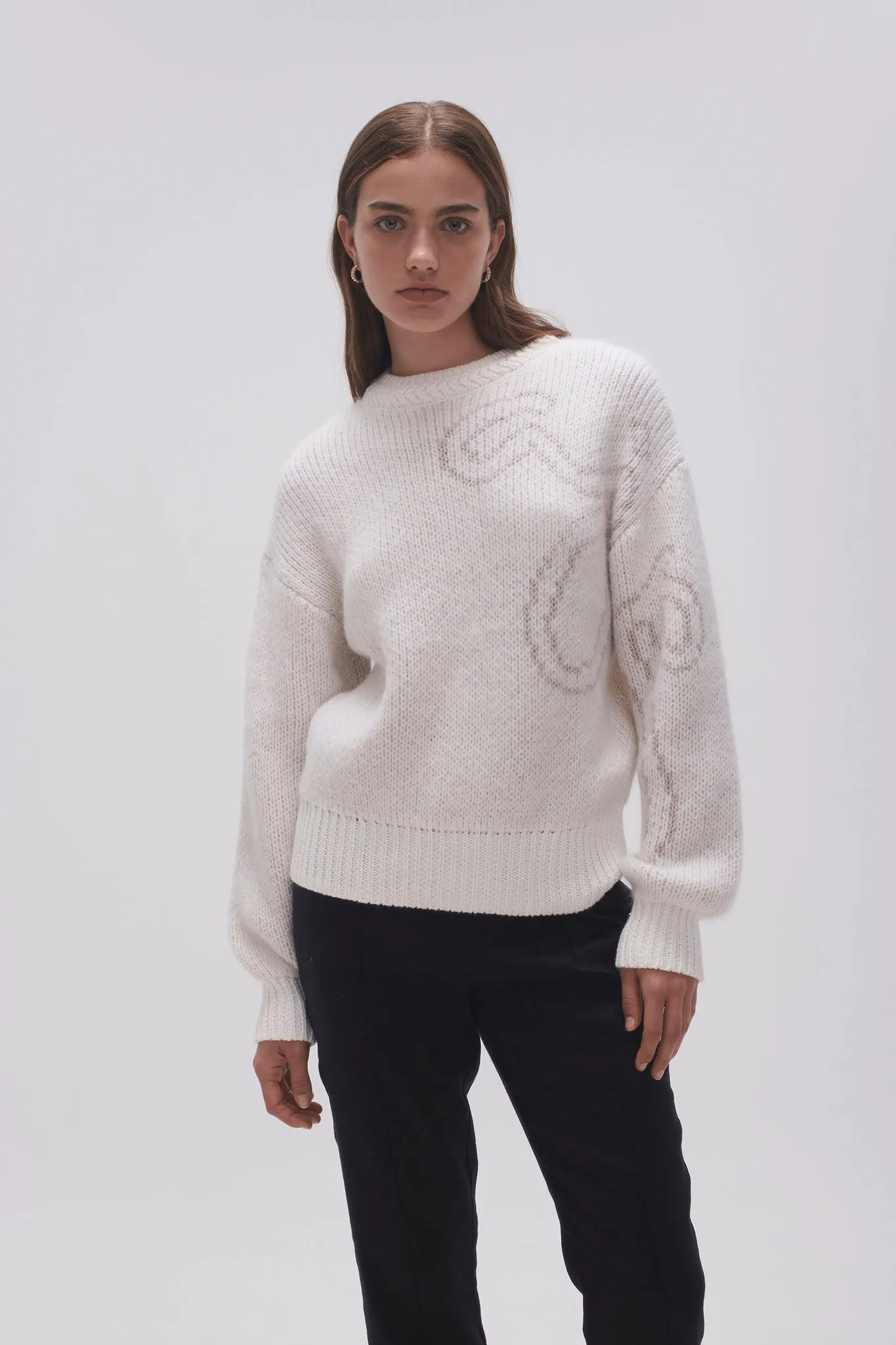 Nora Logo Jacquard Jumper