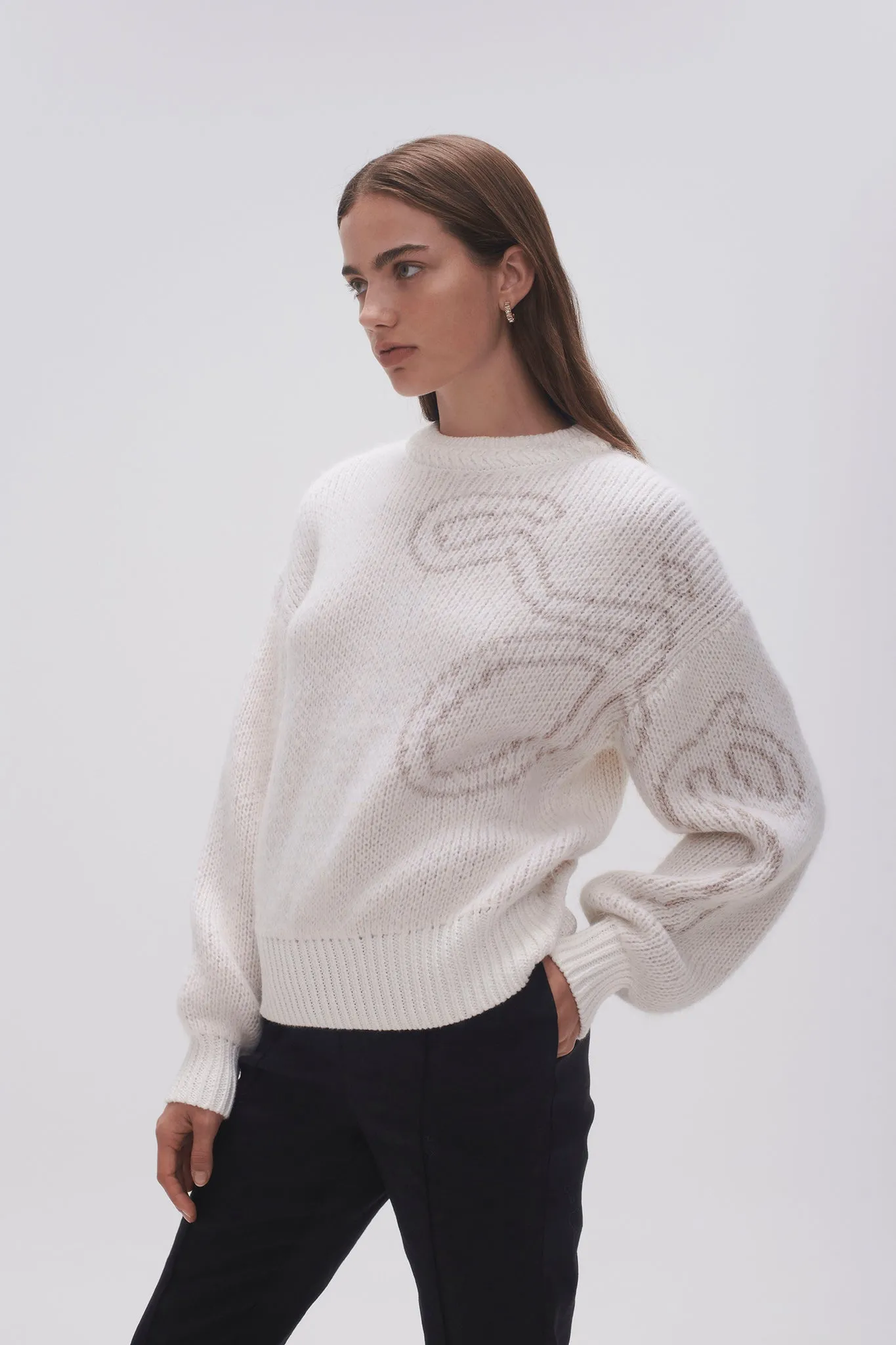 Nora Logo Jacquard Jumper