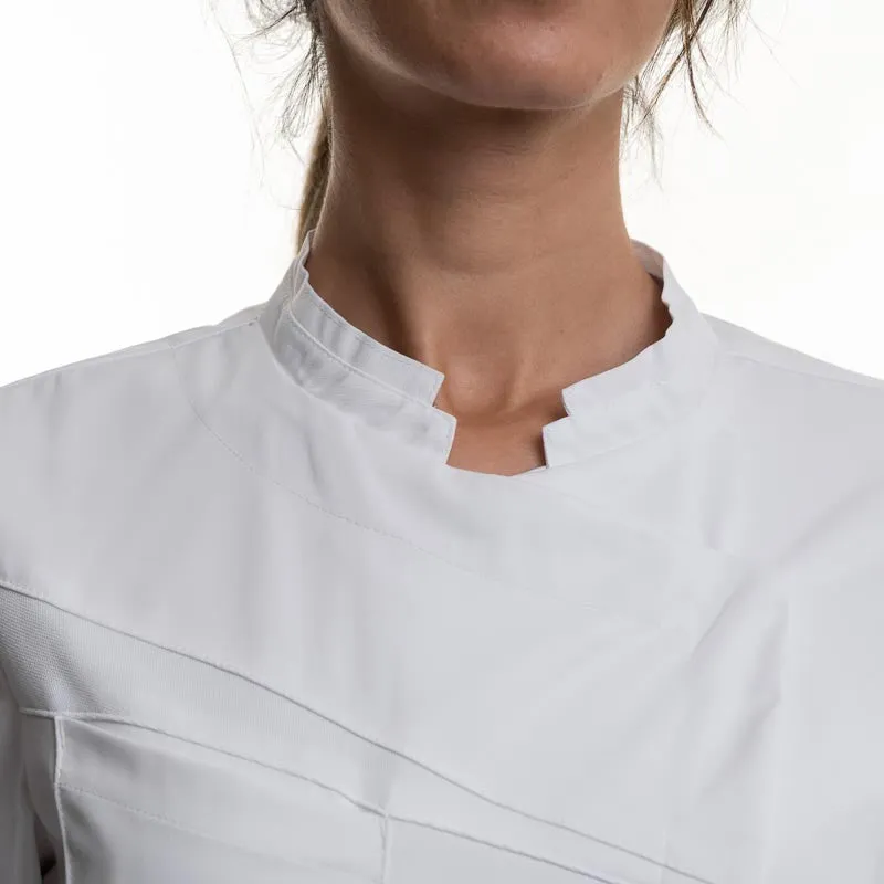 Nutmeg White Double Collar Kitchen Coat - Women - LAFONT