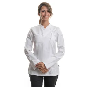 Nutmeg White Double Collar Kitchen Coat - Women - LAFONT