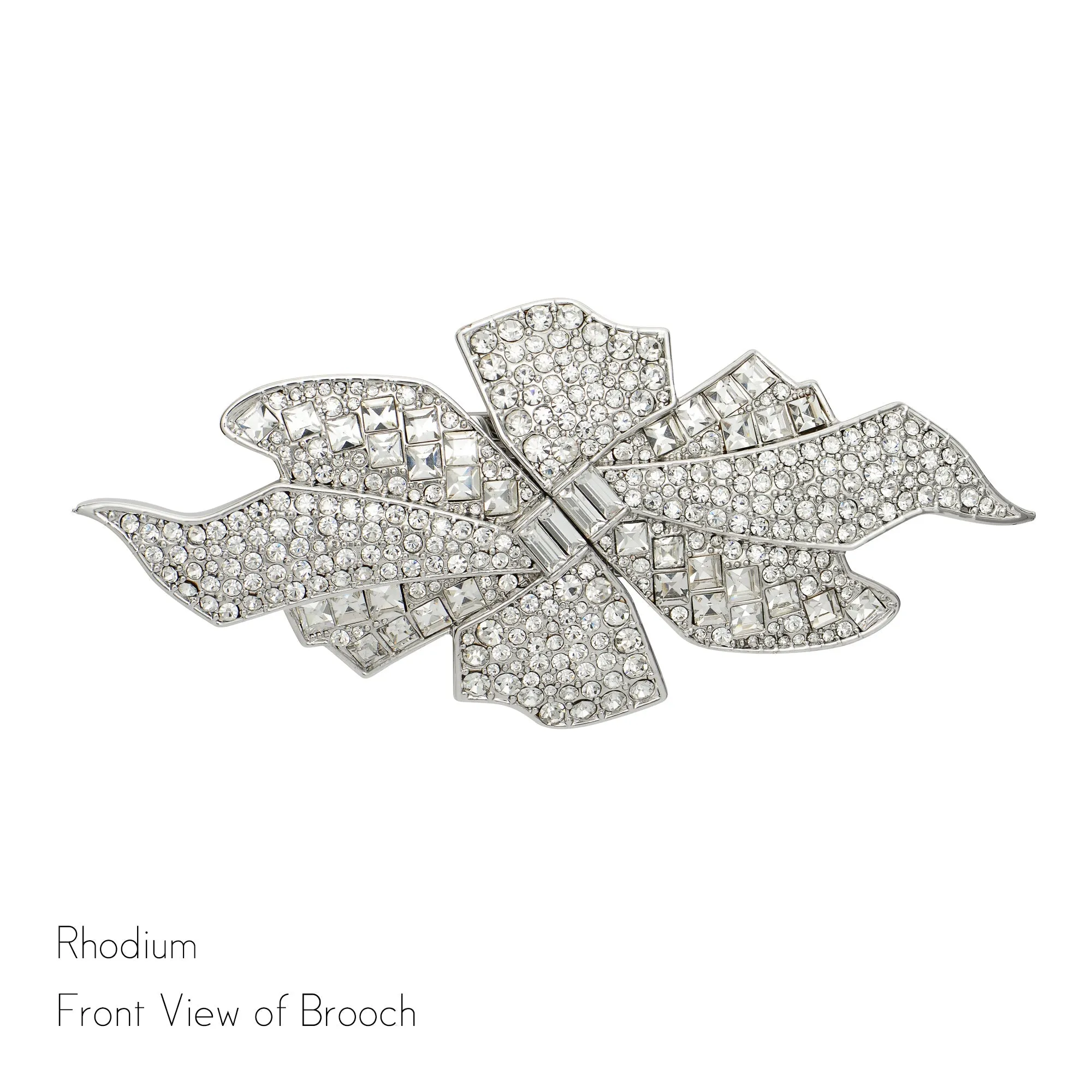 Olivia Double Clip Brooch